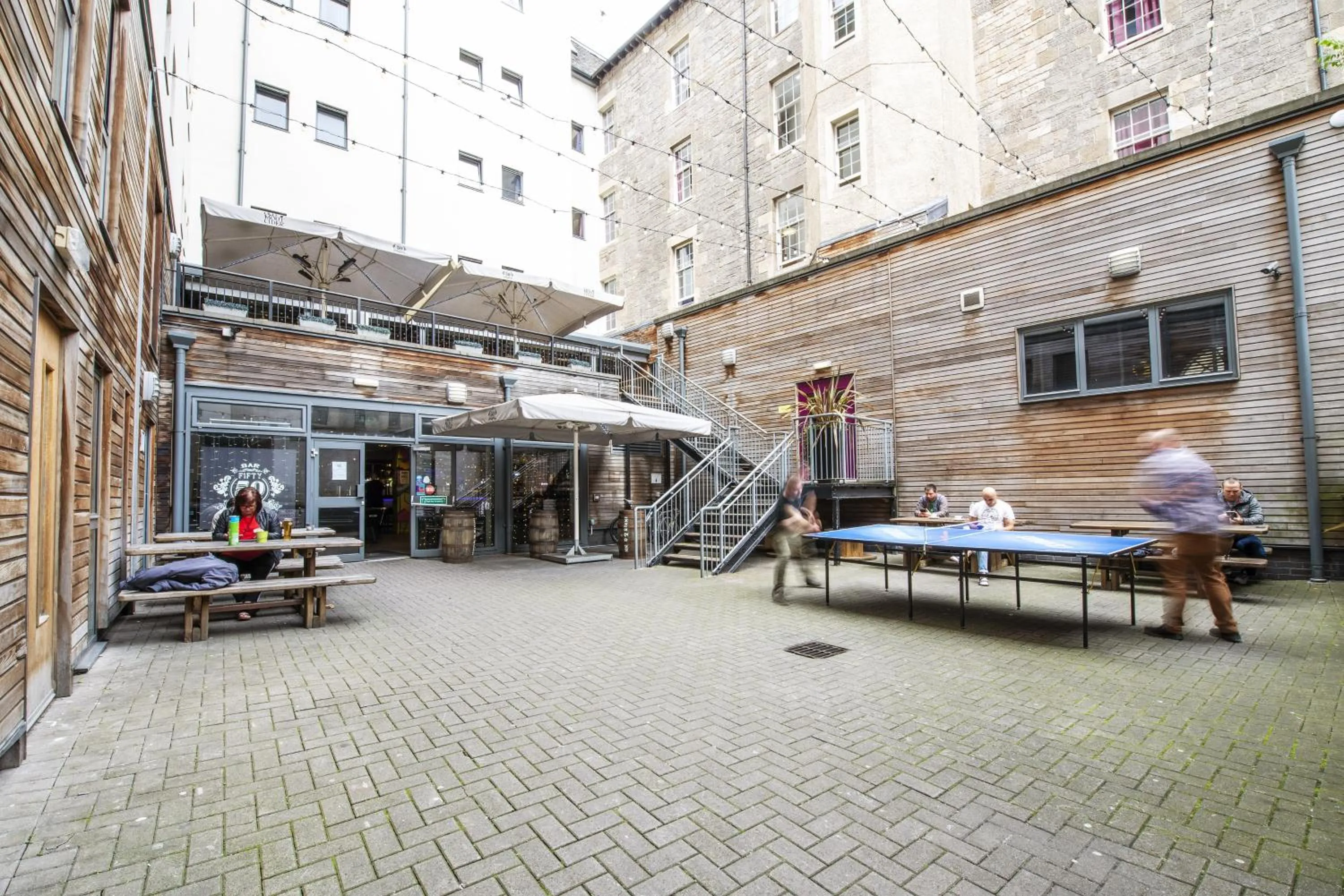 Patio in a&o Edinburgh City