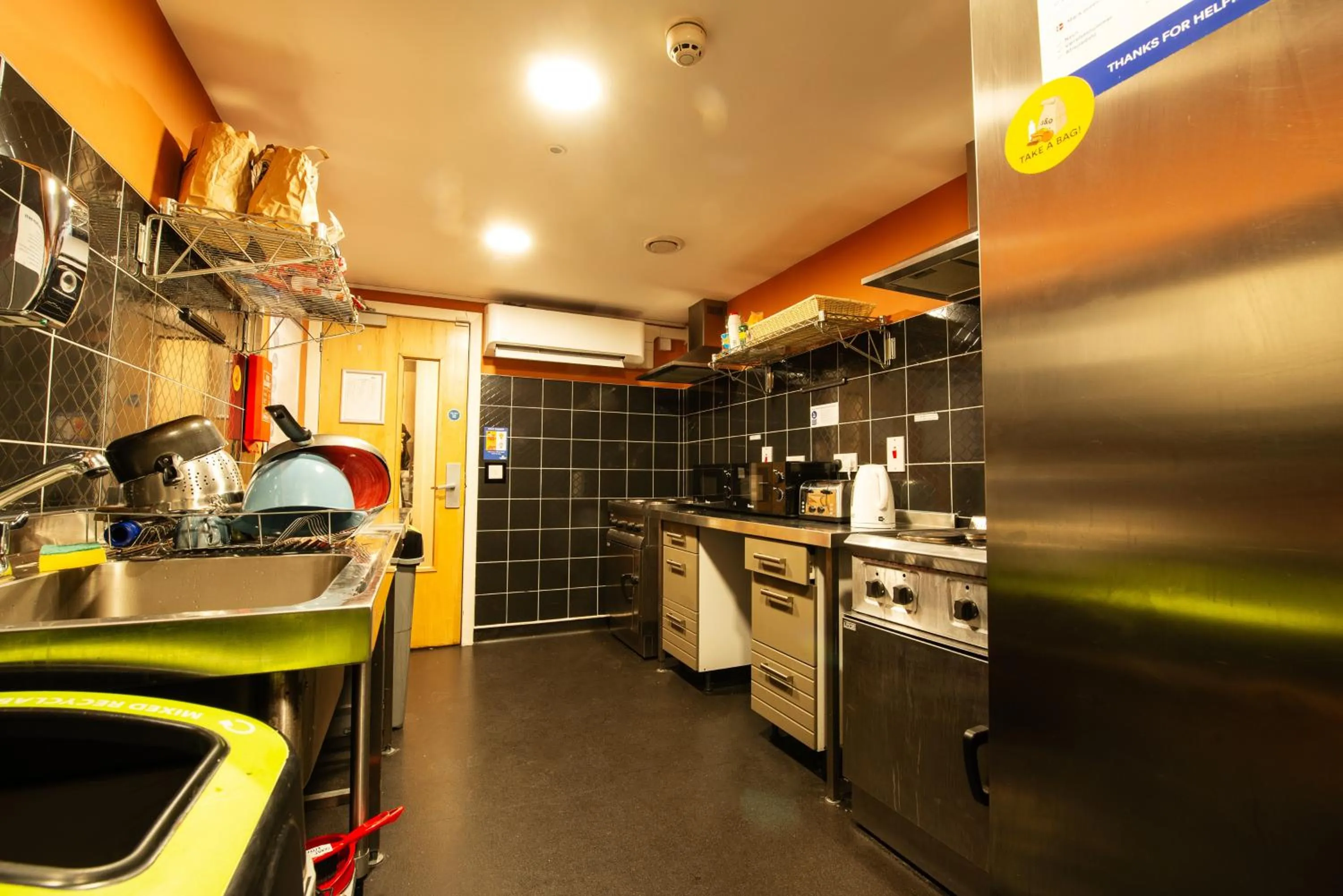 Kitchen or kitchenette in a&o Edinburgh City