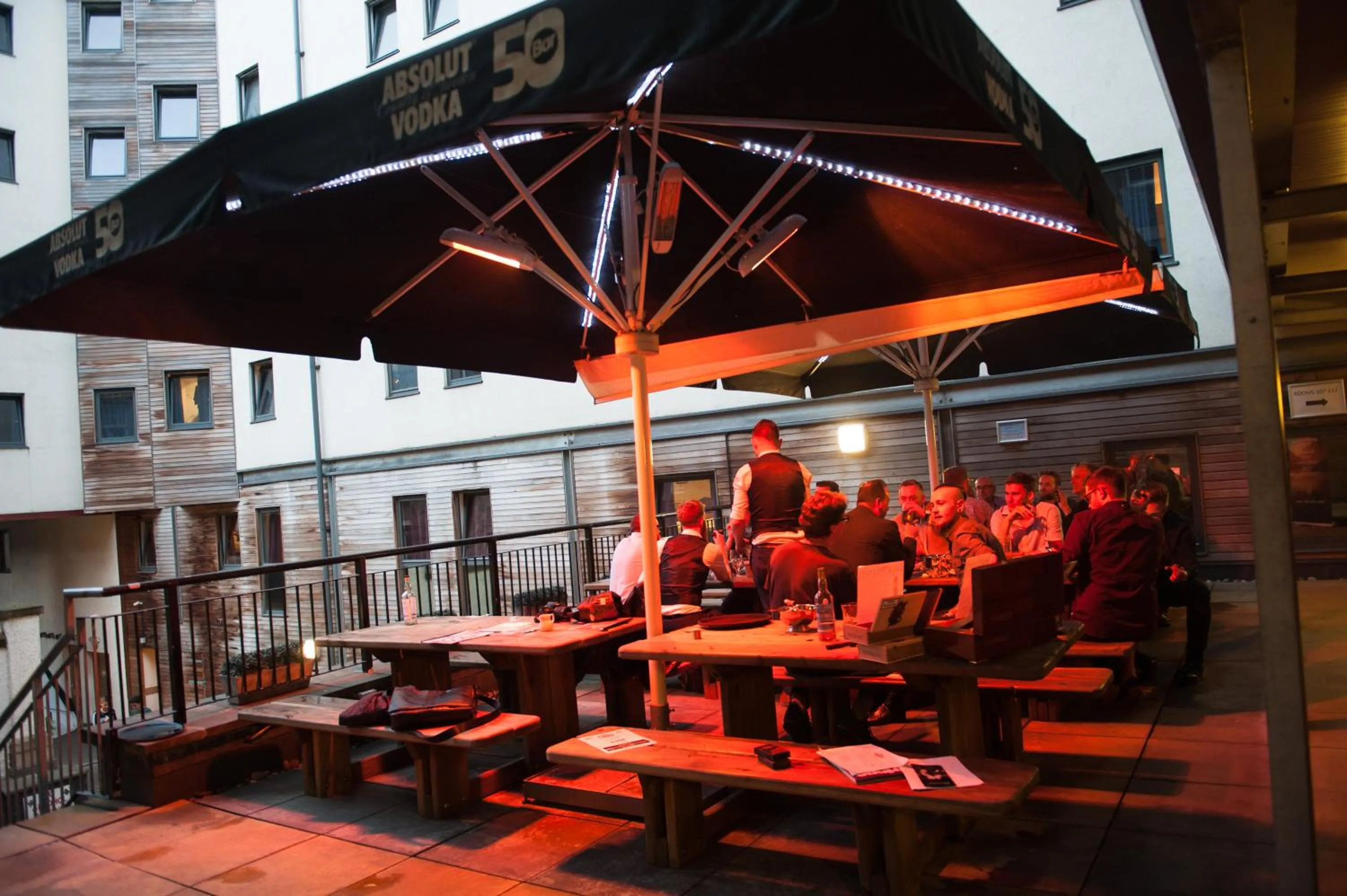 Patio in a&o Edinburgh City