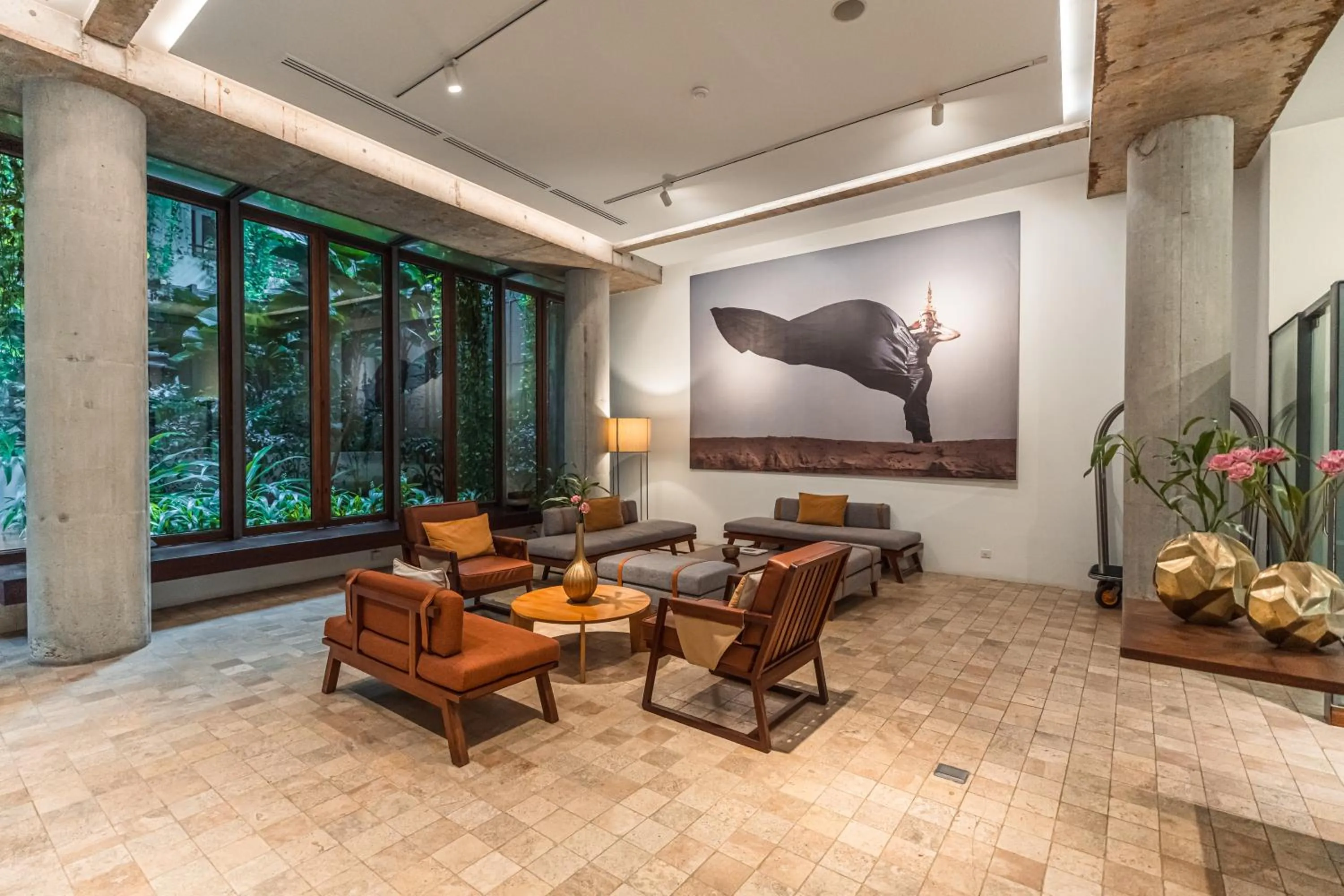 Lobby or reception in Penh House Hotel