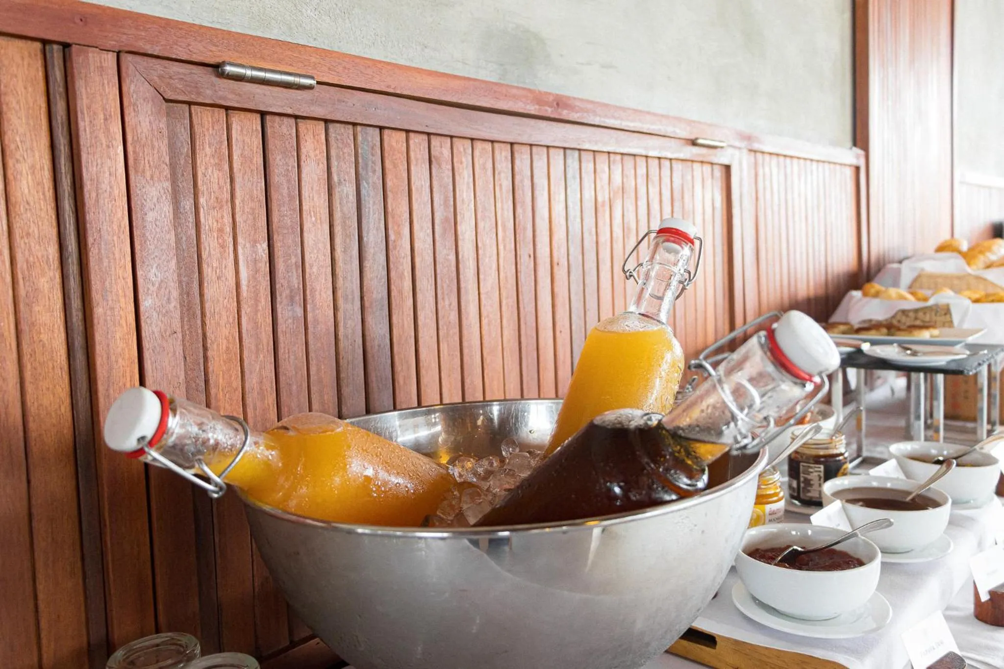 Continental breakfast in Penh House Hotel