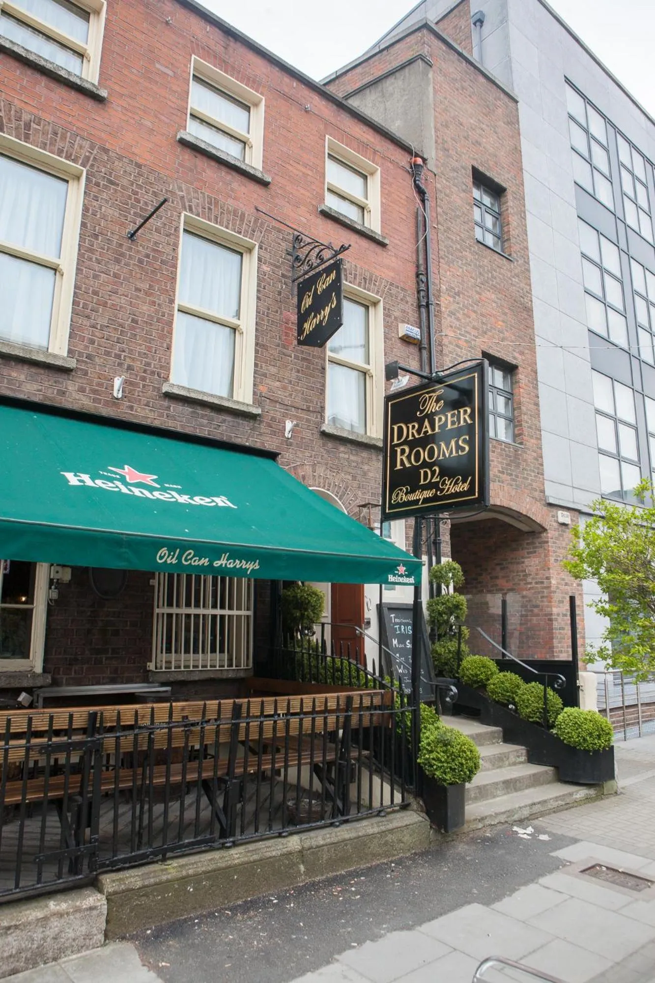 Facade/entrance in The Draper Rooms