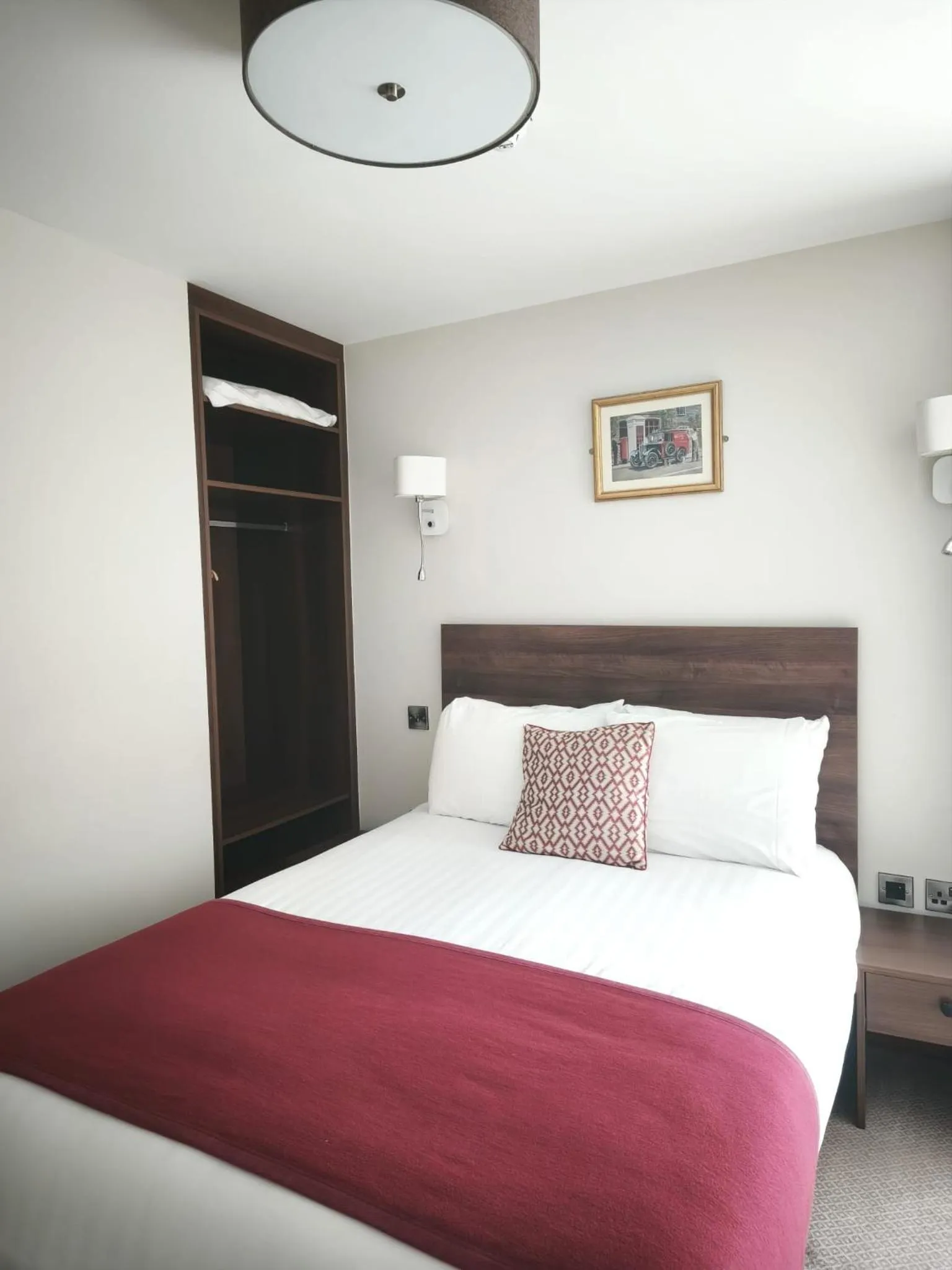 Bed in The Draper Rooms