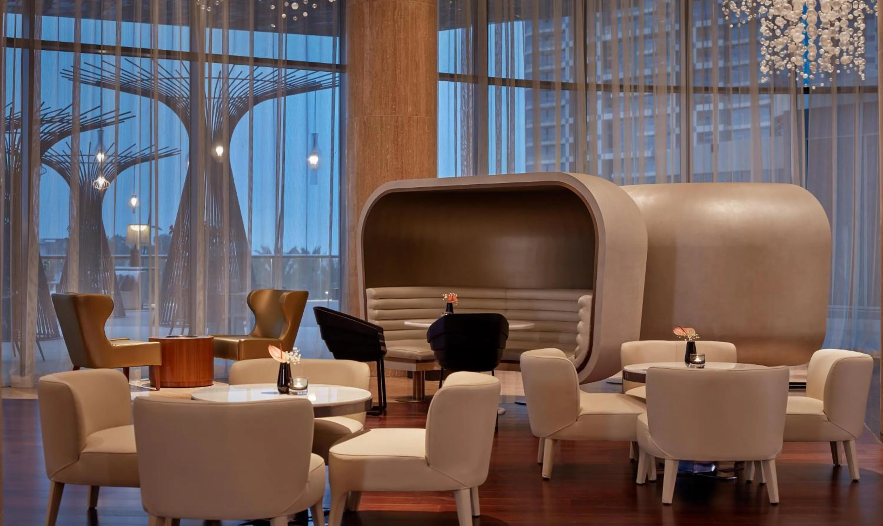 Lounge or bar in Grand Hyatt Abu Dhabi Hotel & Residences Emirates Pearl