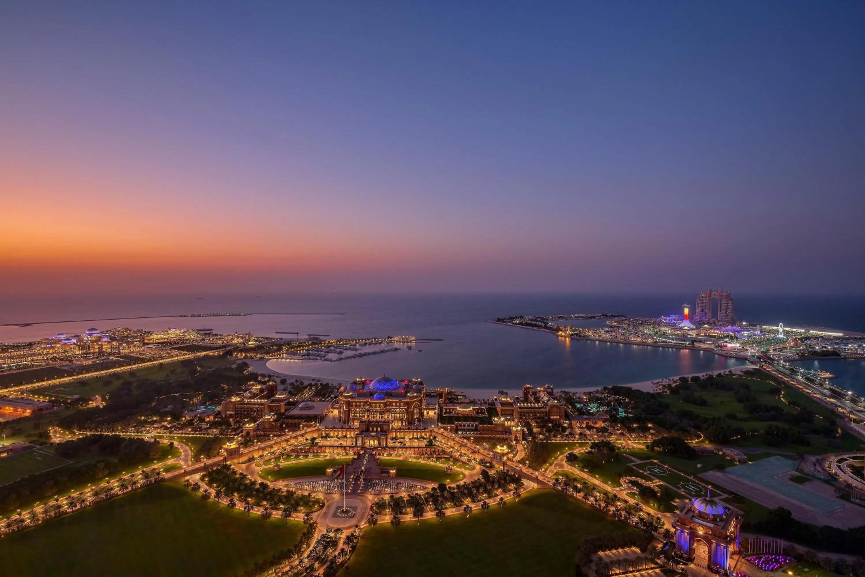 Location in Grand Hyatt Abu Dhabi Hotel & Residences Emirates Pearl