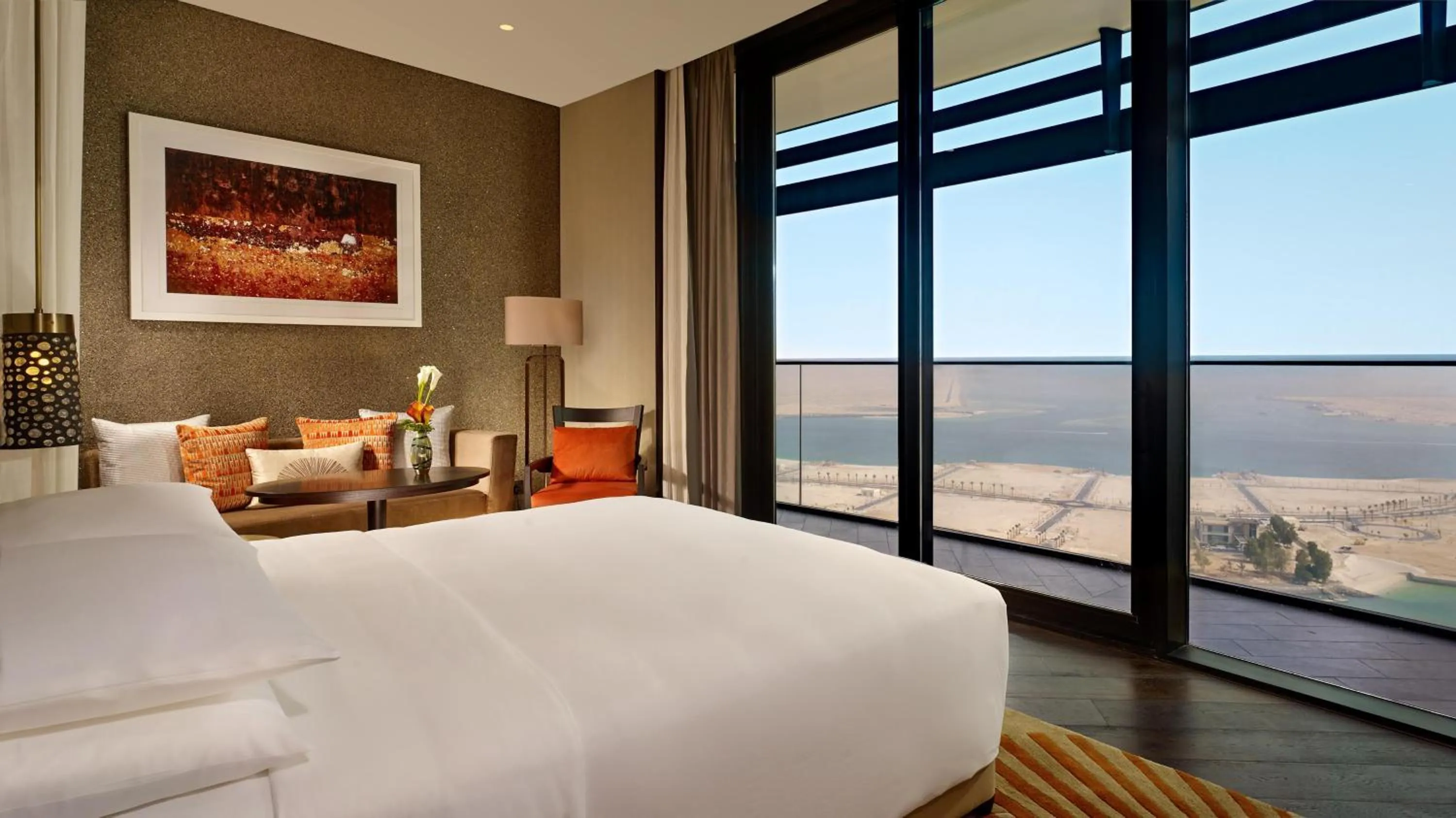 Bedroom, Bed in Grand Hyatt Abu Dhabi Hotel & Residences Emirates Pearl
