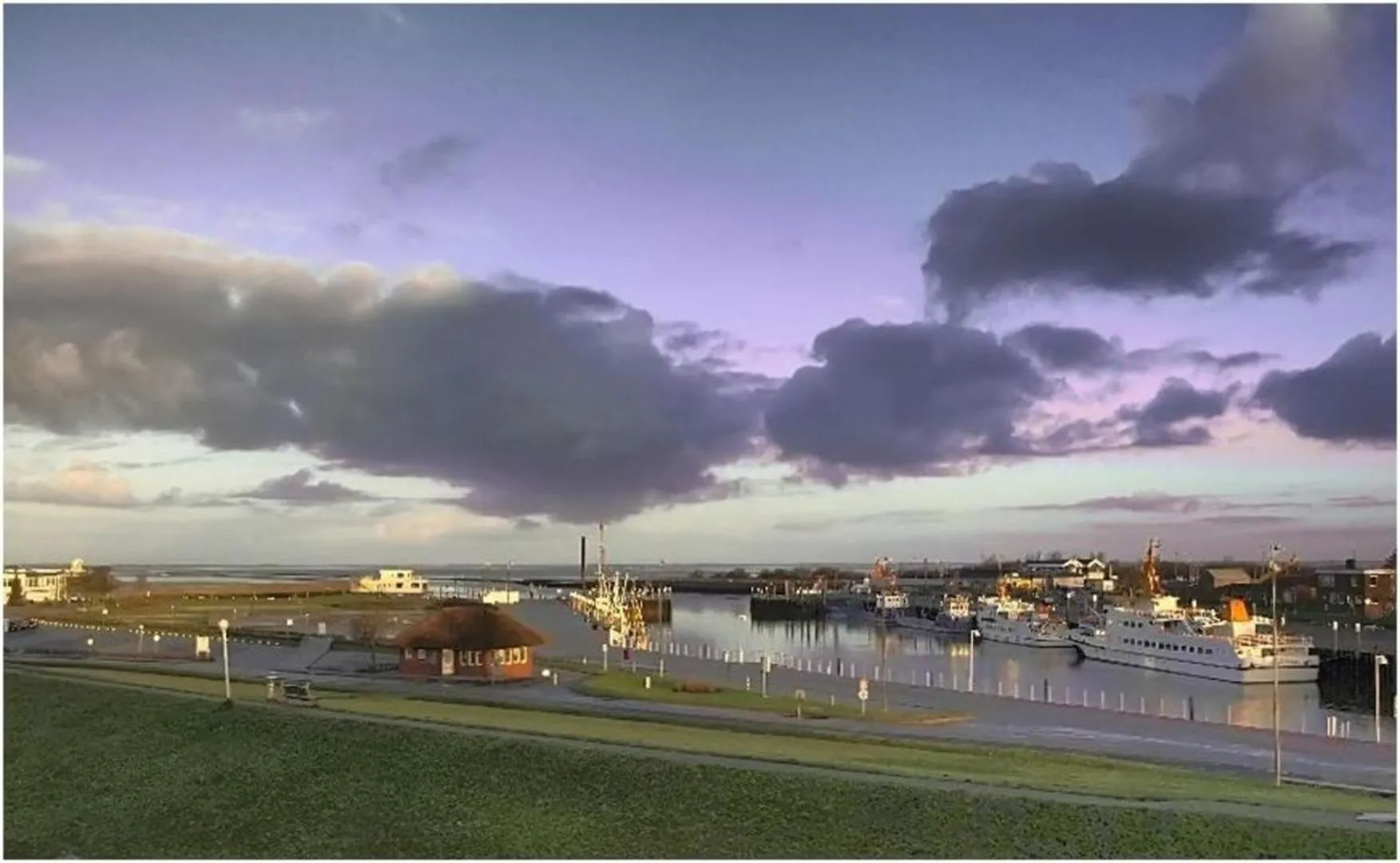 Landmark view in Vier Jahreszeiten Bensersiel