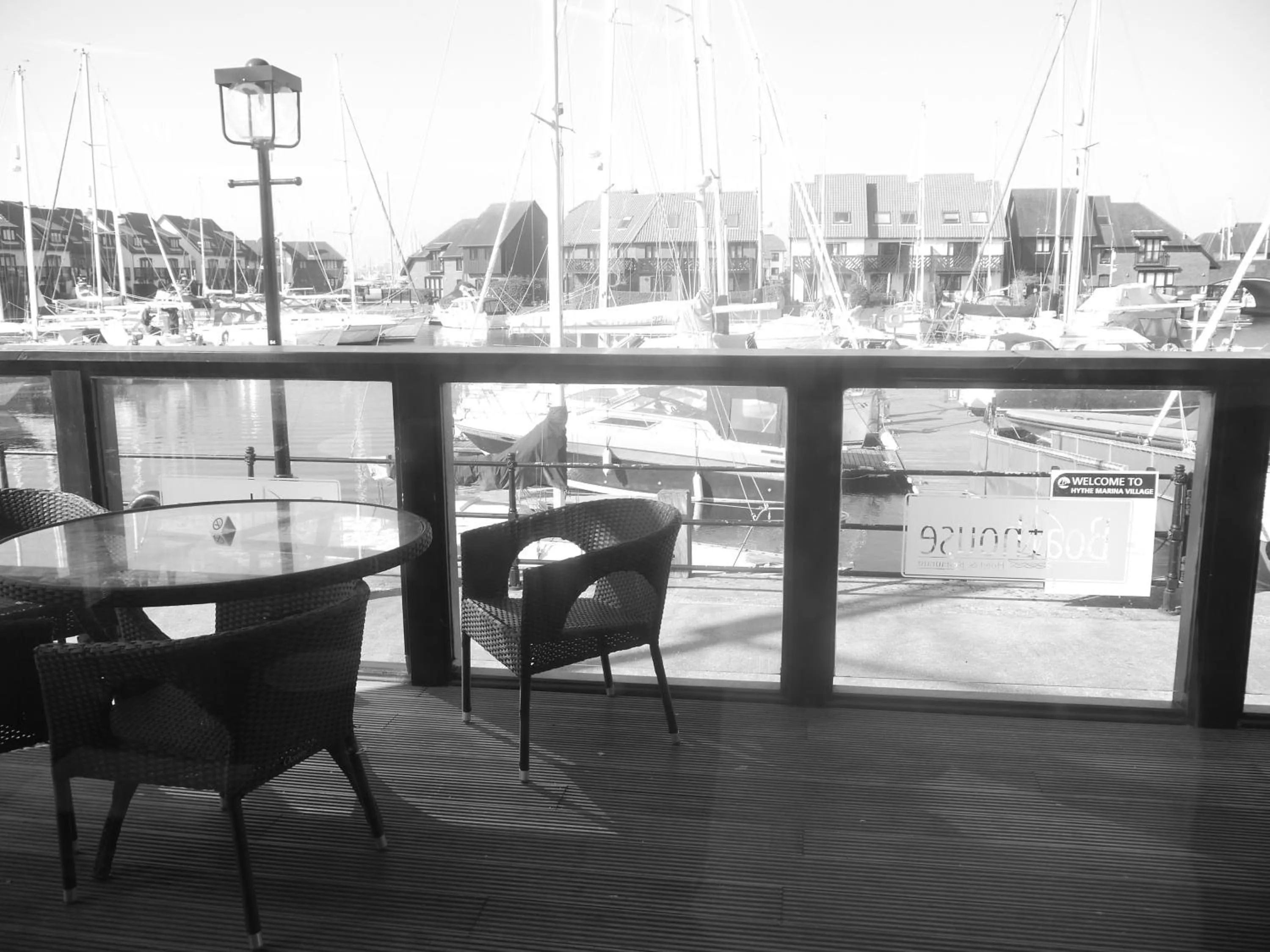 Balcony/Terrace in Boathouse Hotel