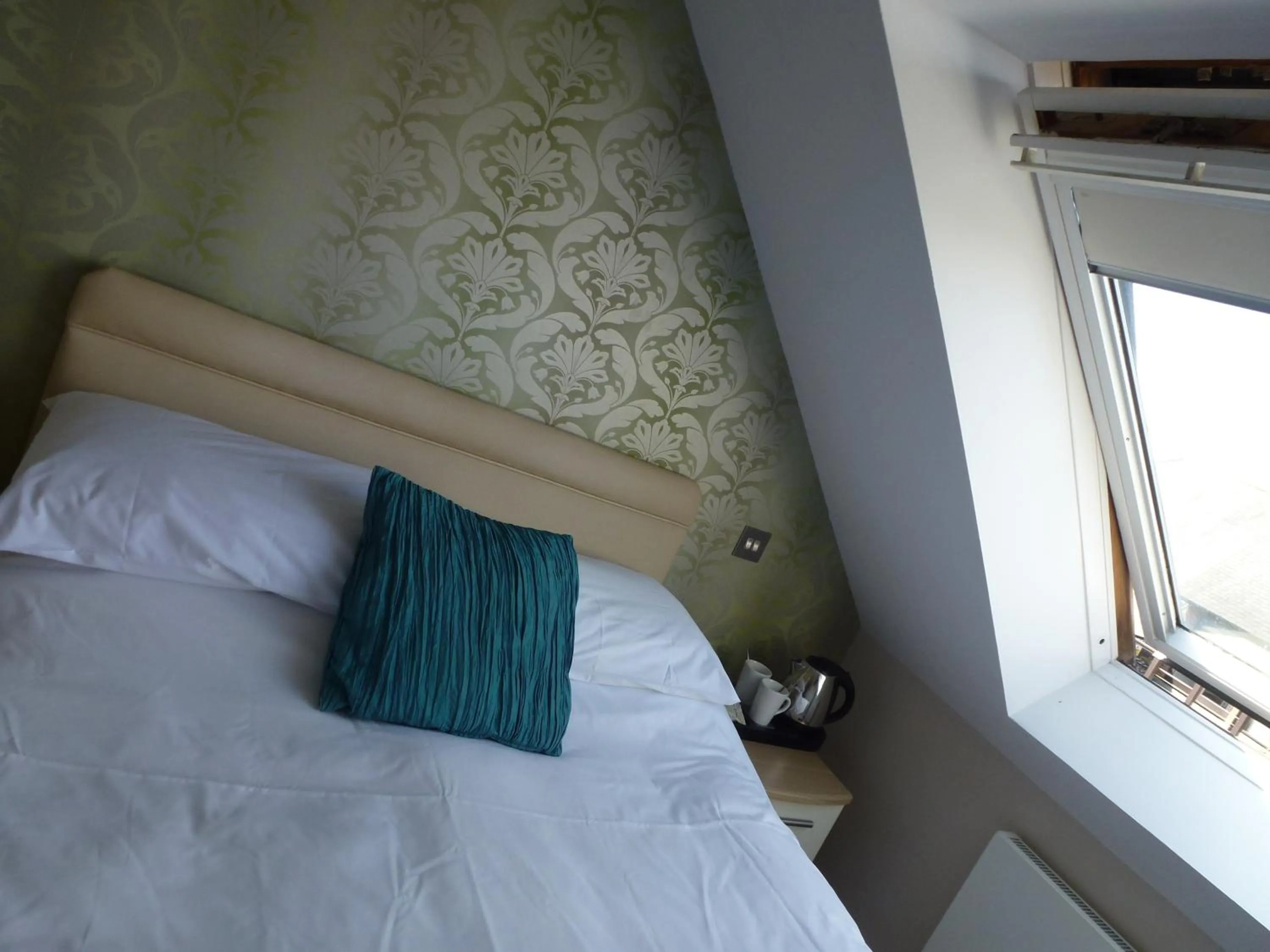 Bed in Boathouse Hotel