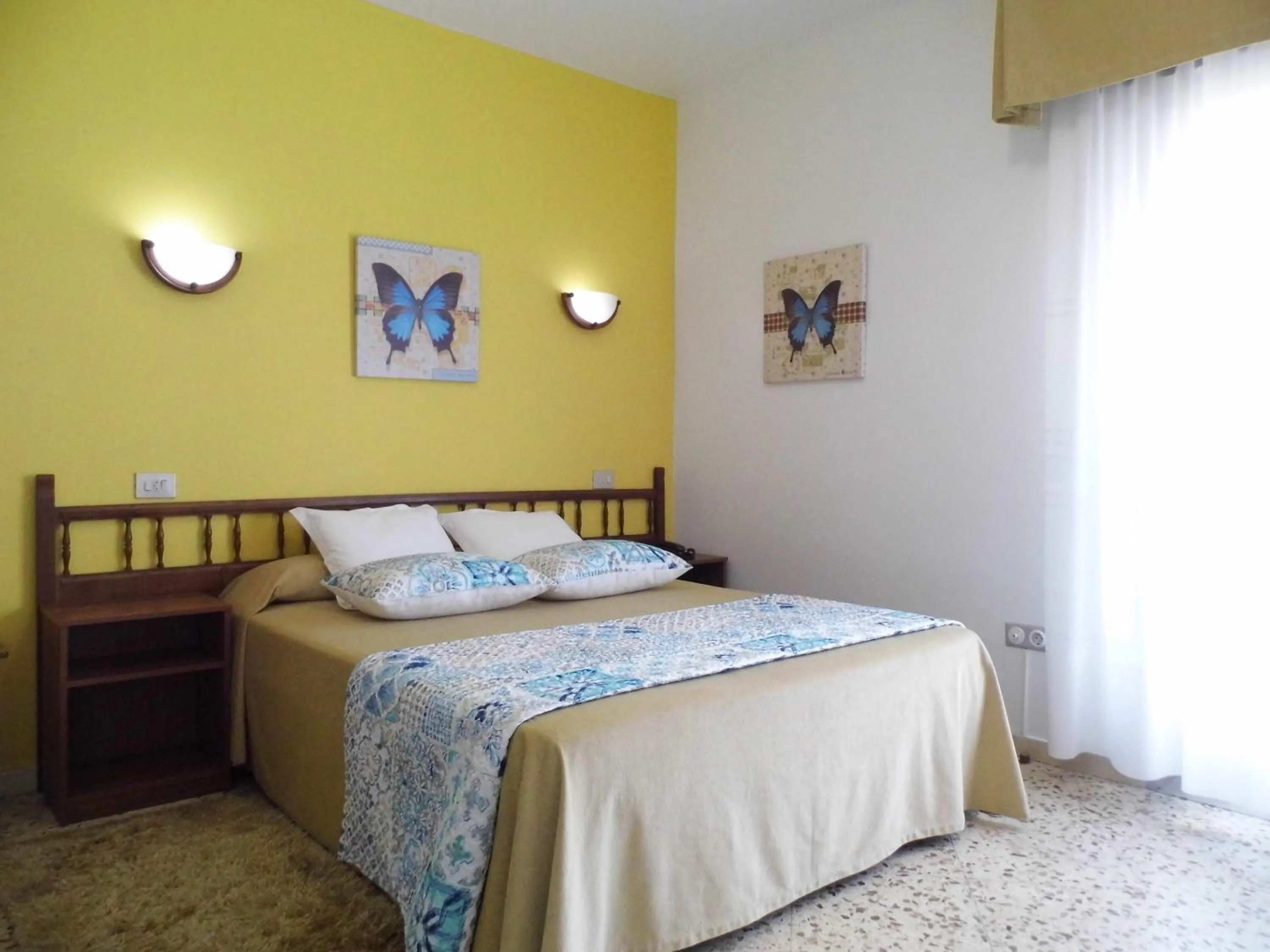 Bedroom, Bed in Hotel Arboleda