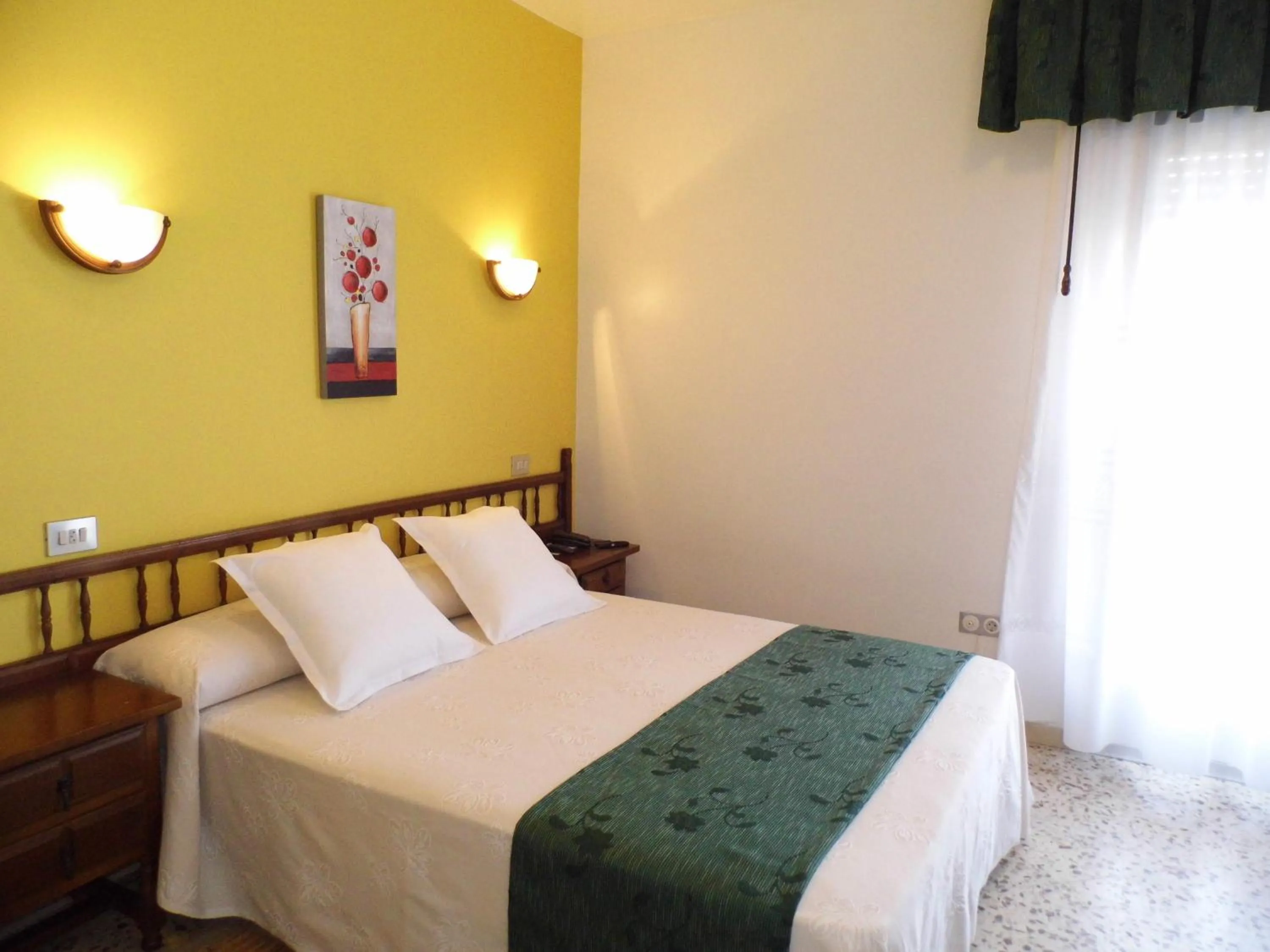 Bedroom, Bed in Hotel Arboleda