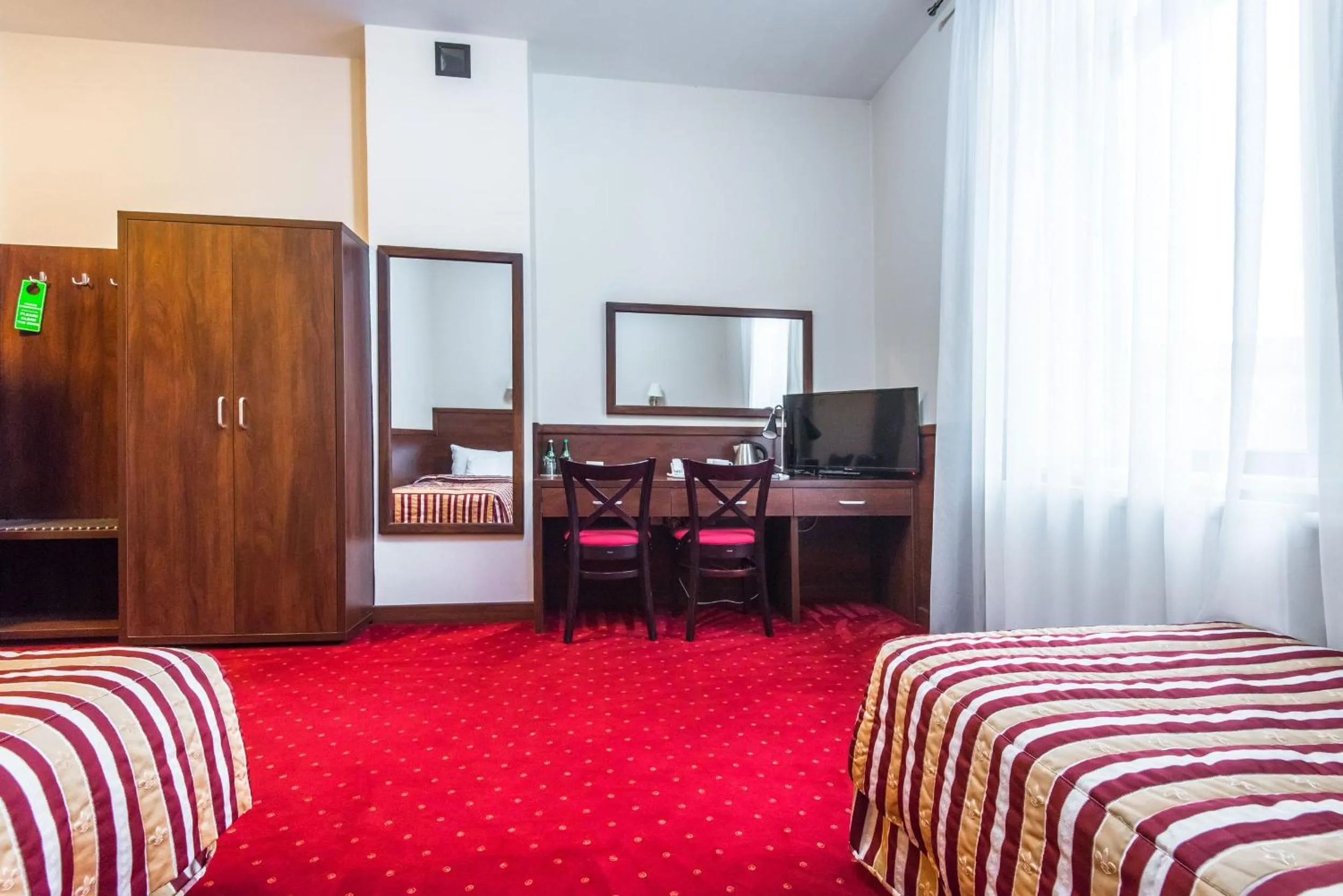 Bed in Hotel Poniatowski