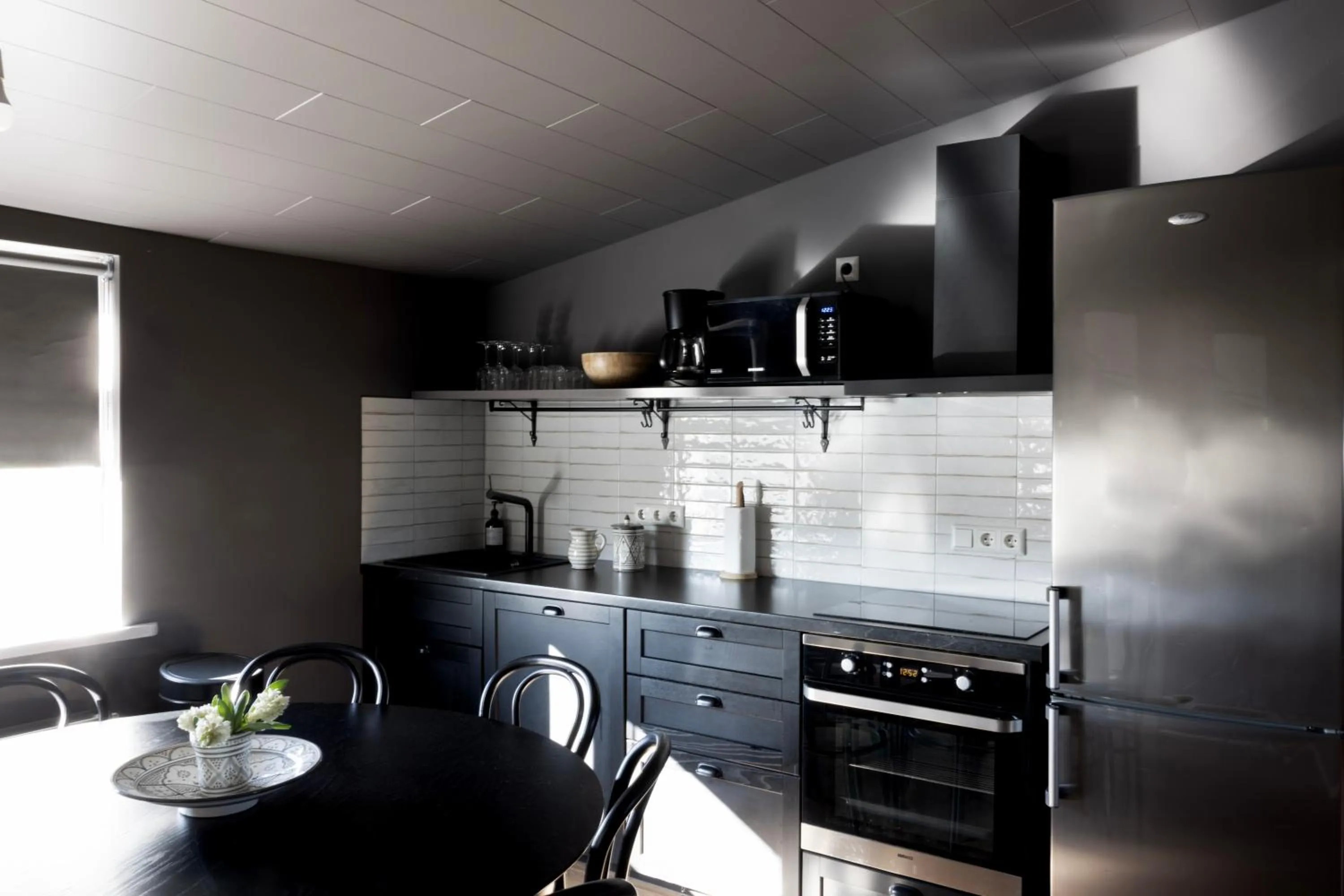 kitchen in Rey Apartments