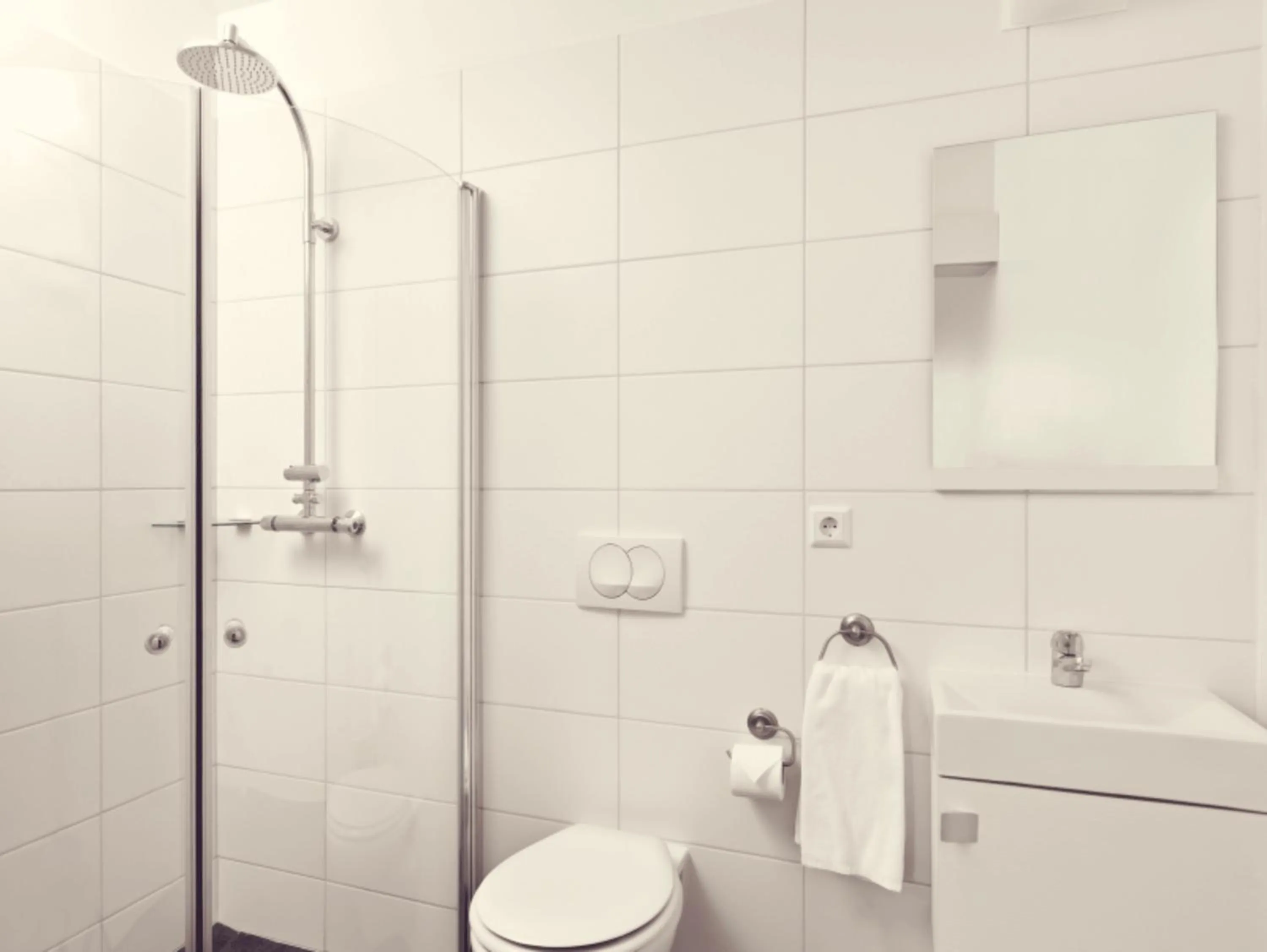 Bathroom in Rey Apartments