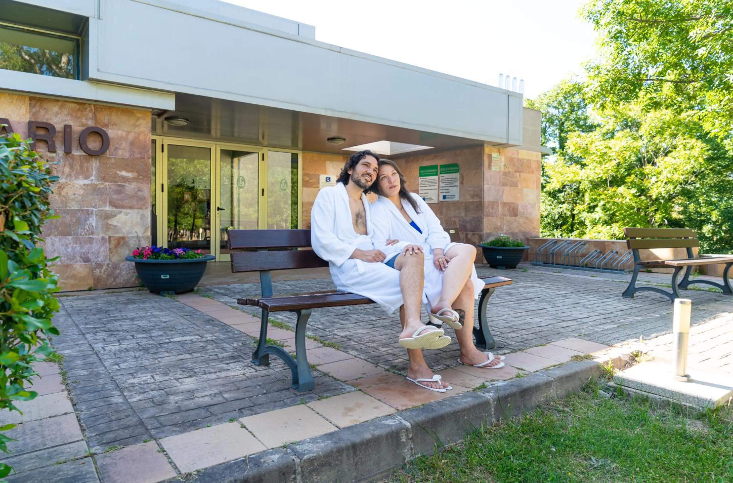 Patio in Salugral Termal Resort