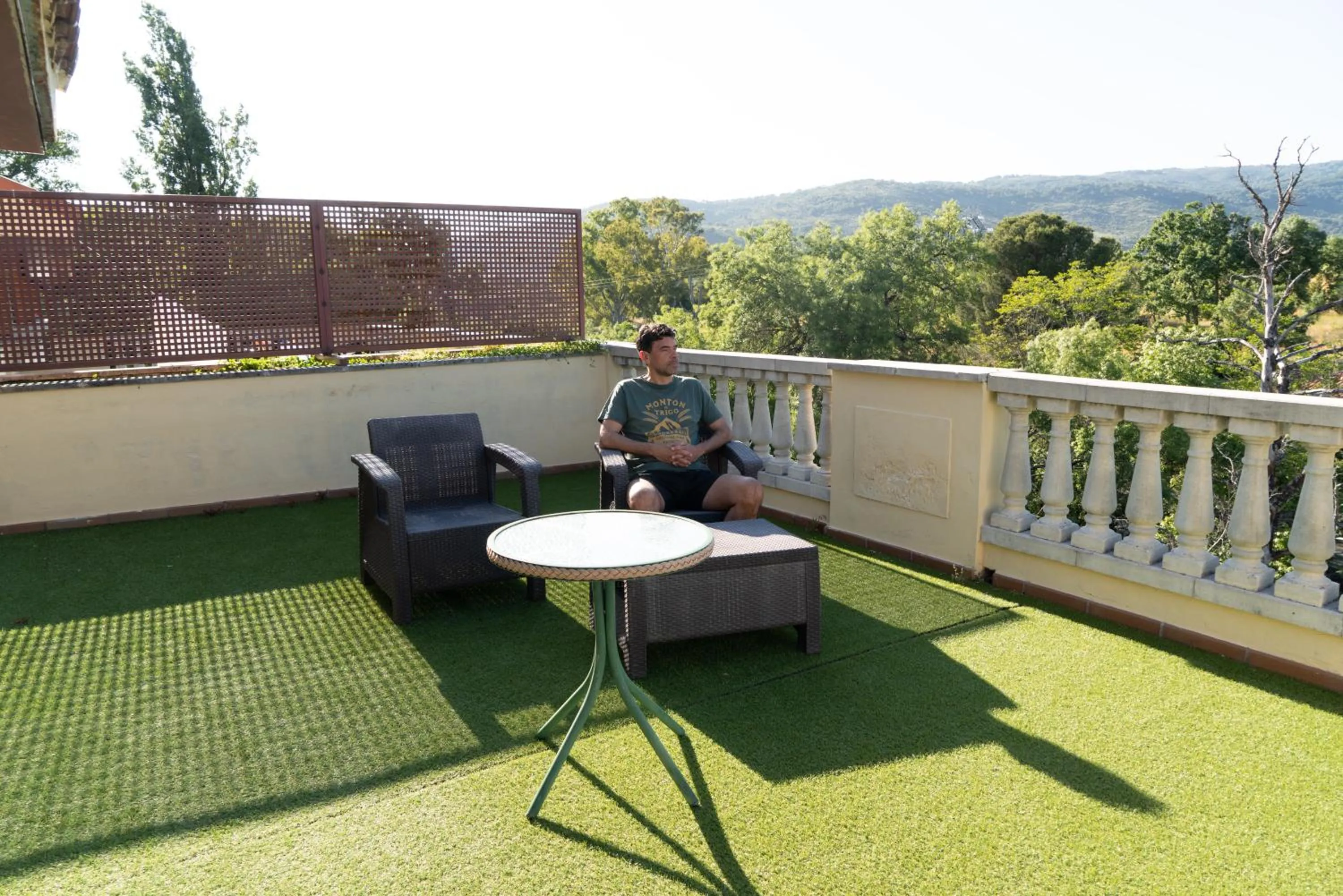 Balcony/Terrace in Salugral Termal Resort