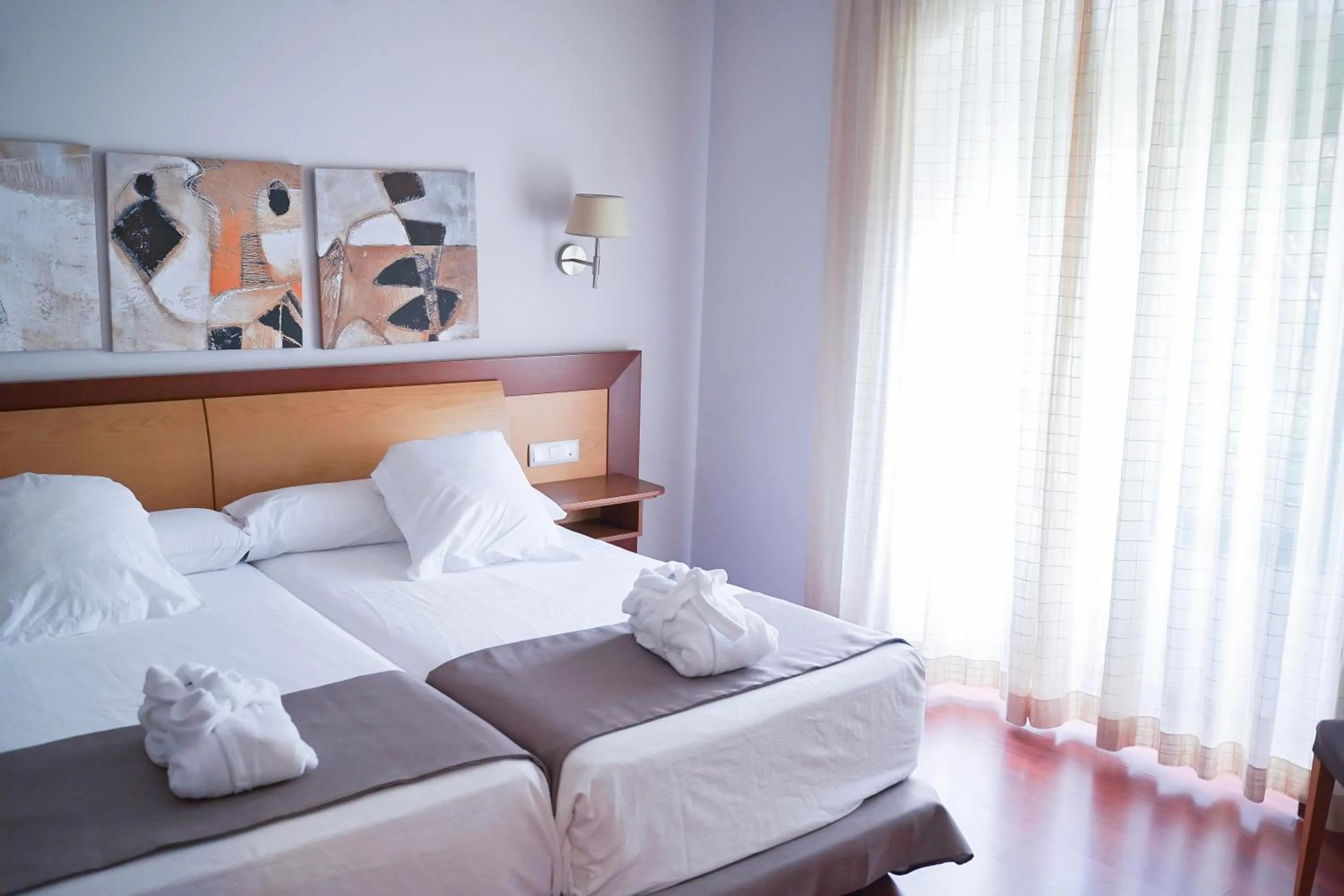 Bed in Salugral Termal Resort