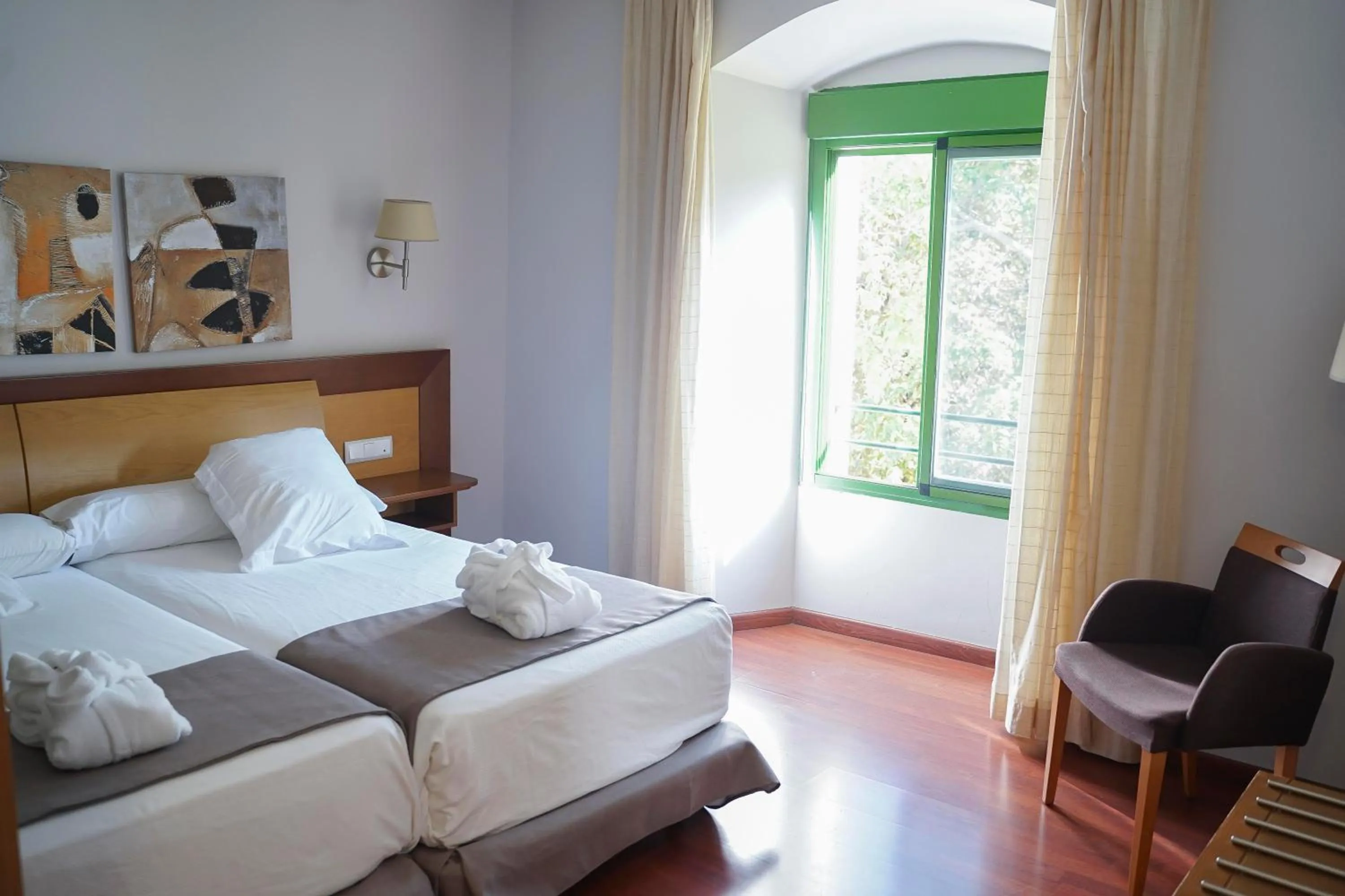 Bed in Salugral Termal Resort