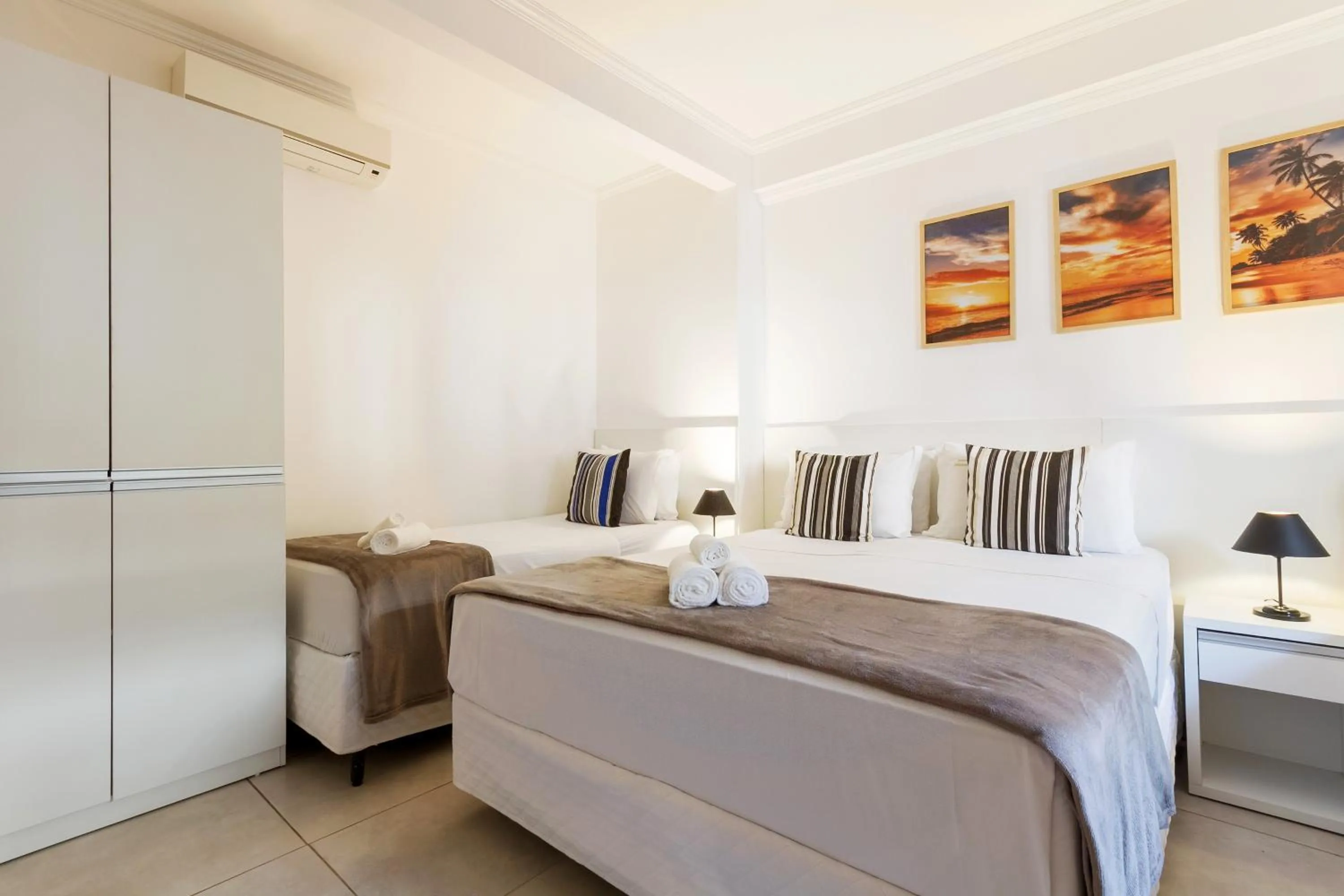 Bed in Pousada Recanto do Jabaquara