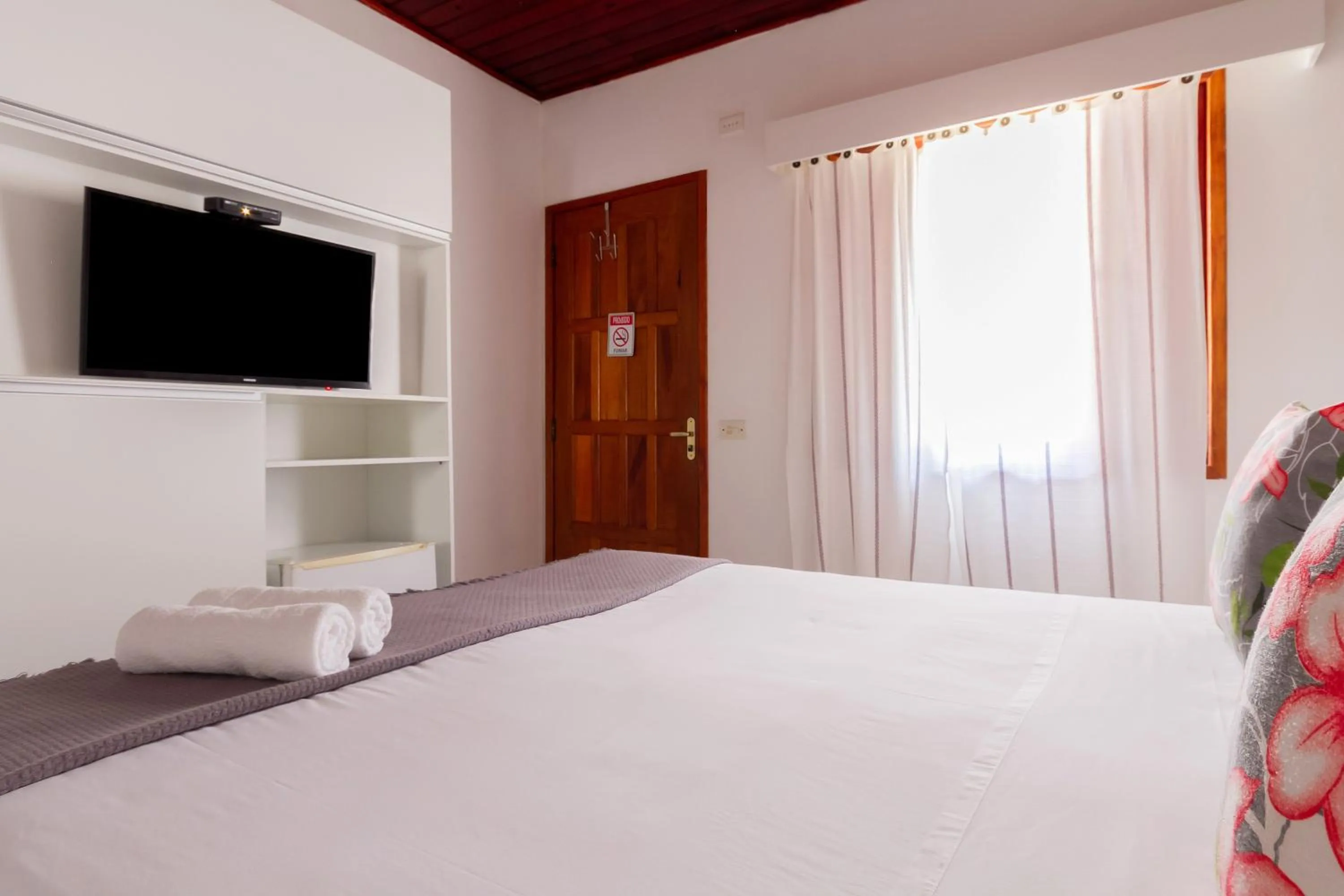 Bed in Pousada Recanto do Jabaquara