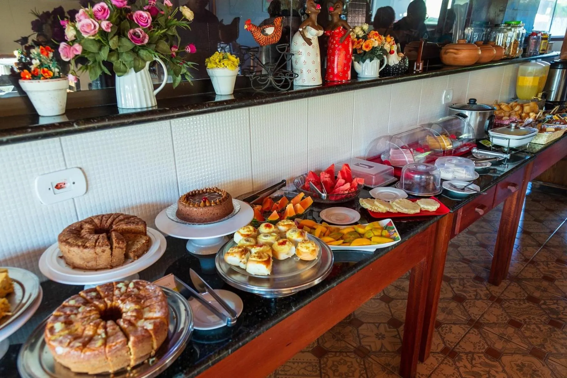 Food and drinks in Pousada Recanto do Jabaquara