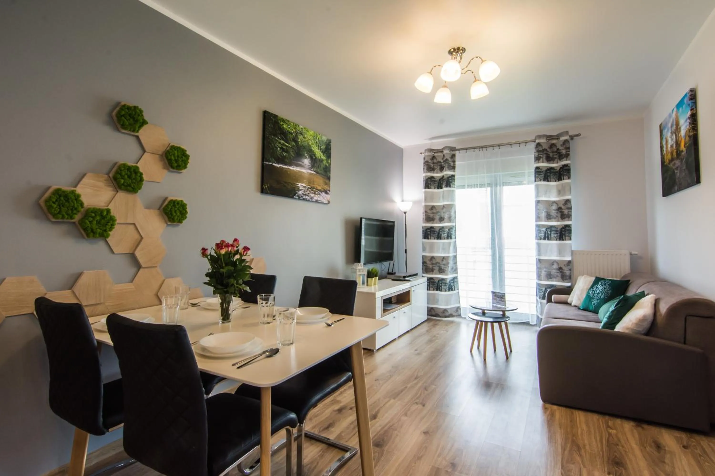 TV and multimedia in Apartamenty Izerskie - ul. Cicha 13H-I