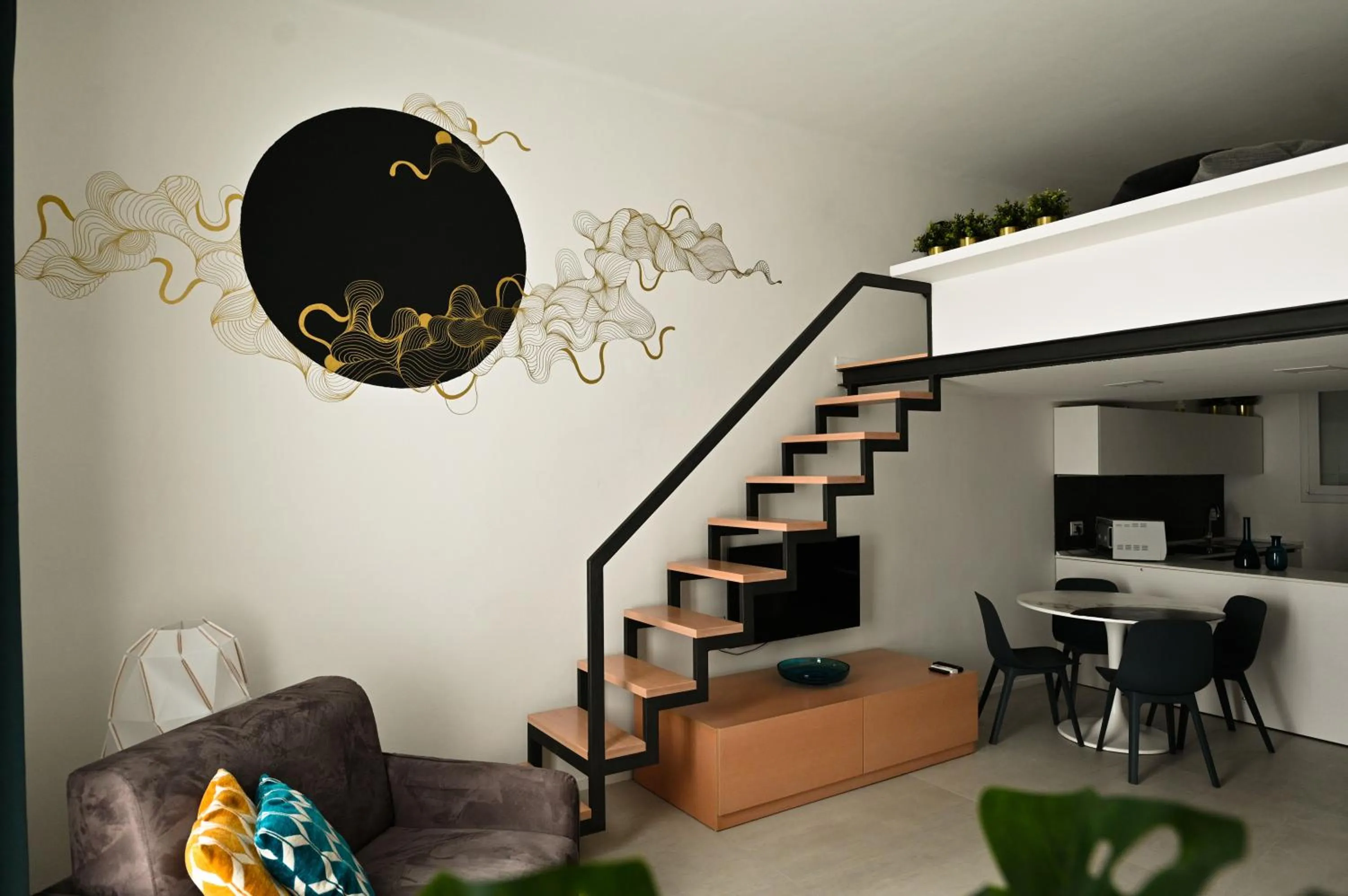 Seating area in Casa Di Mamma