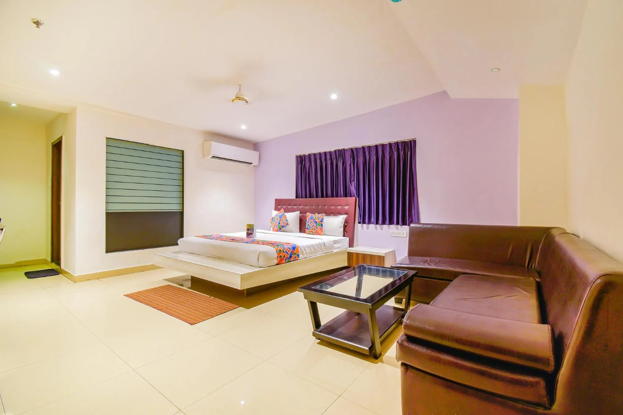 Property building, Bed in FabHotel Pentagon Next - Bhubaneswar Railway Station