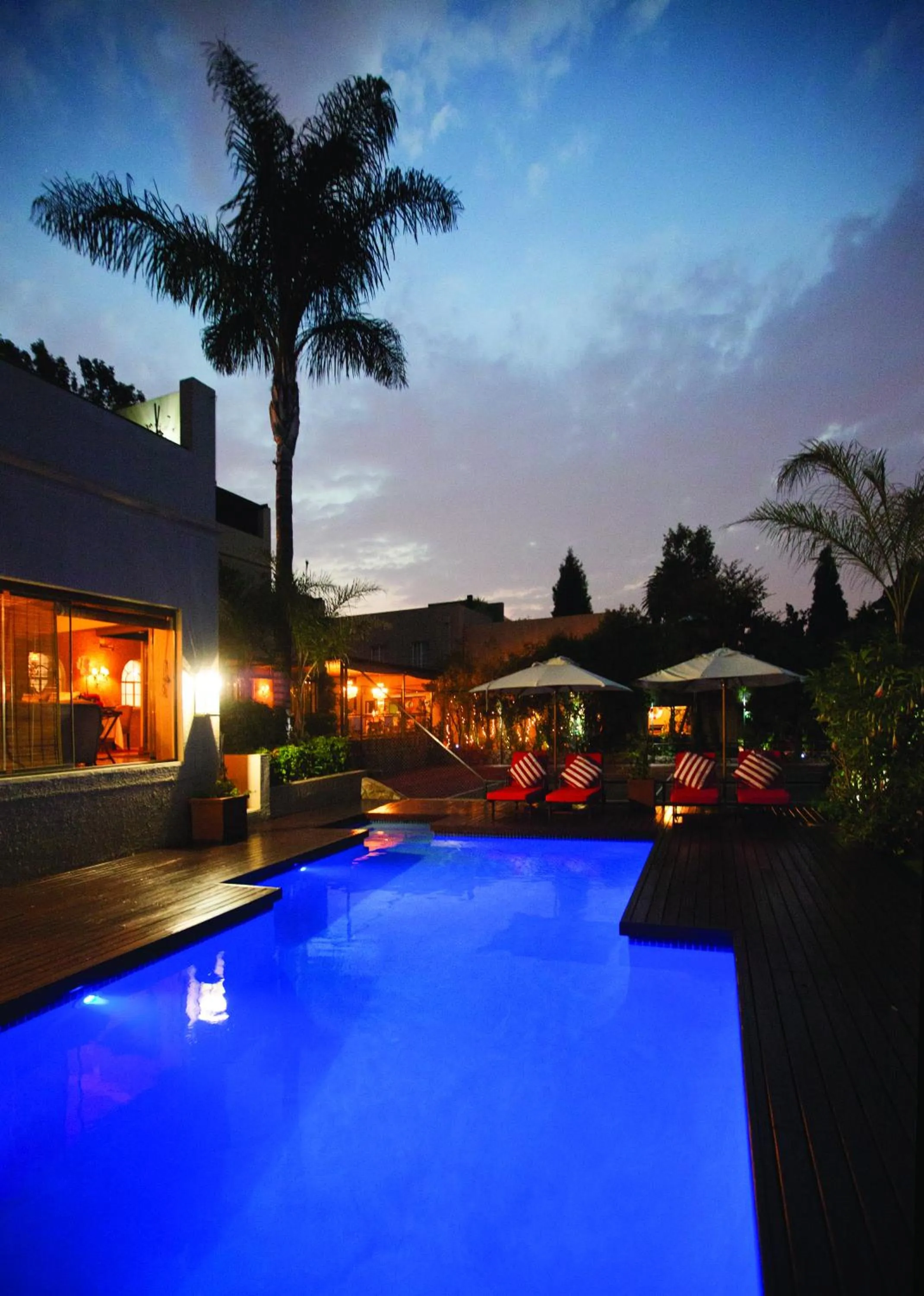 Swimming pool in The Residence