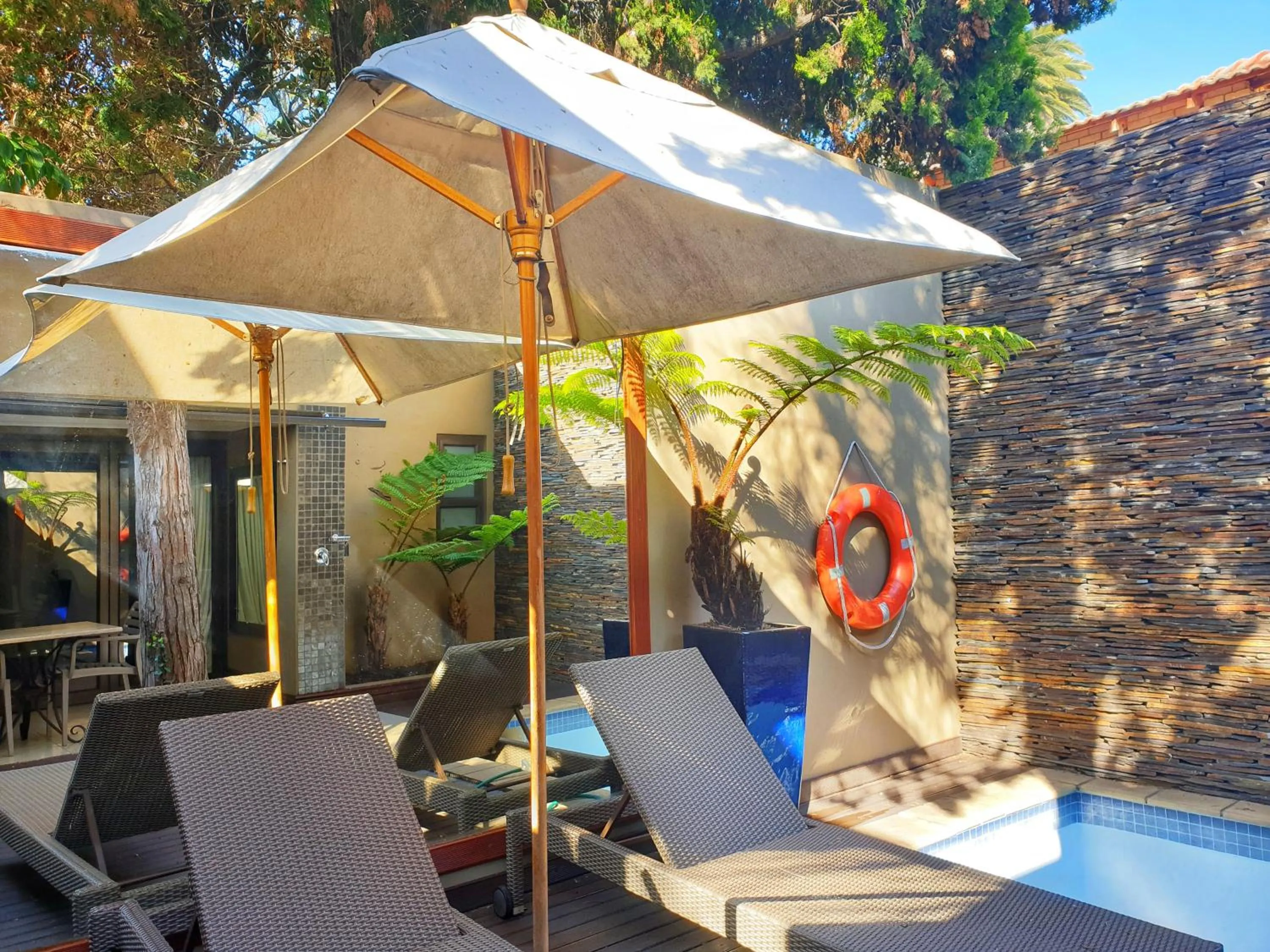 Shower in The Residence