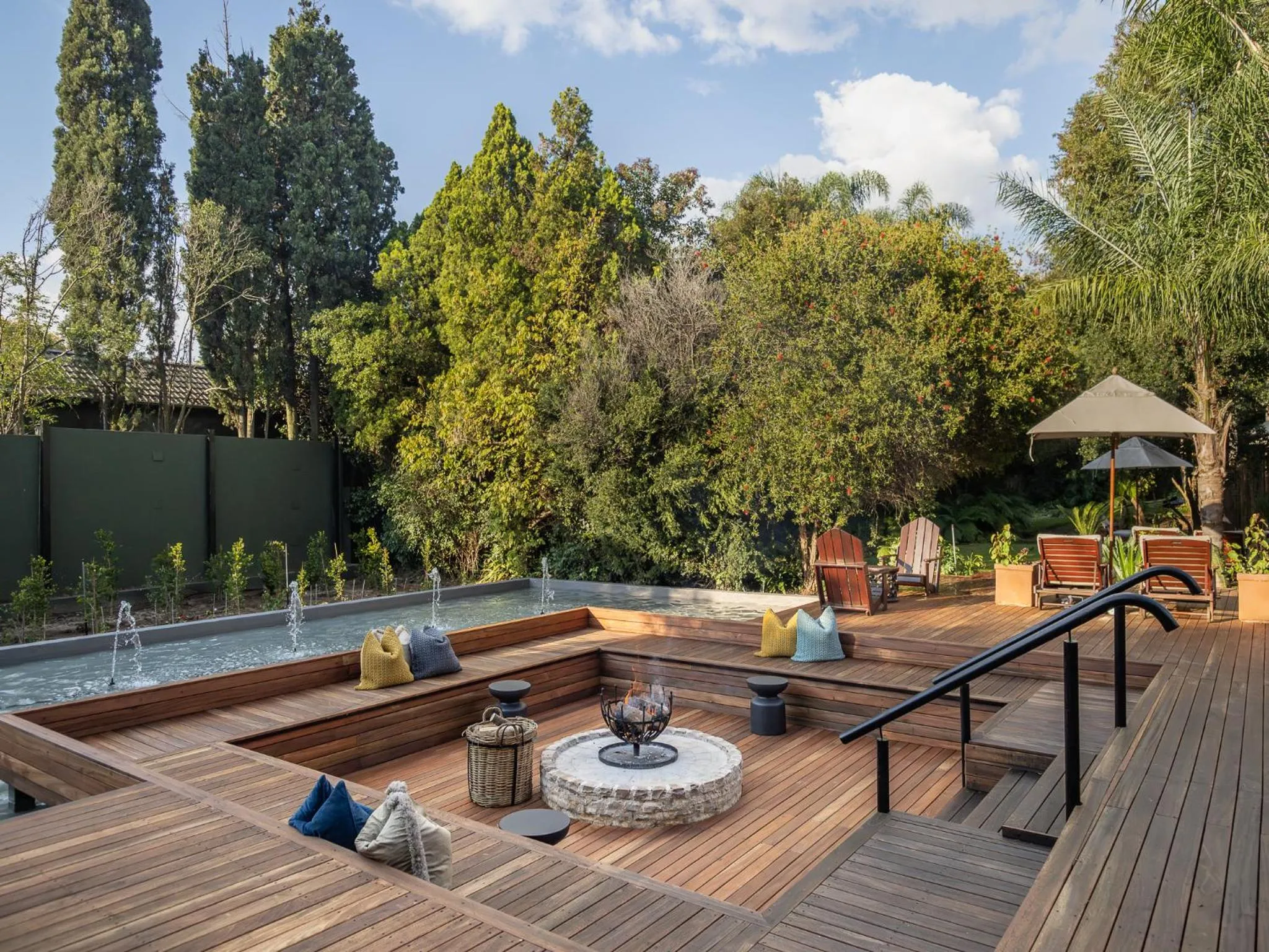 Seating area in The Residence