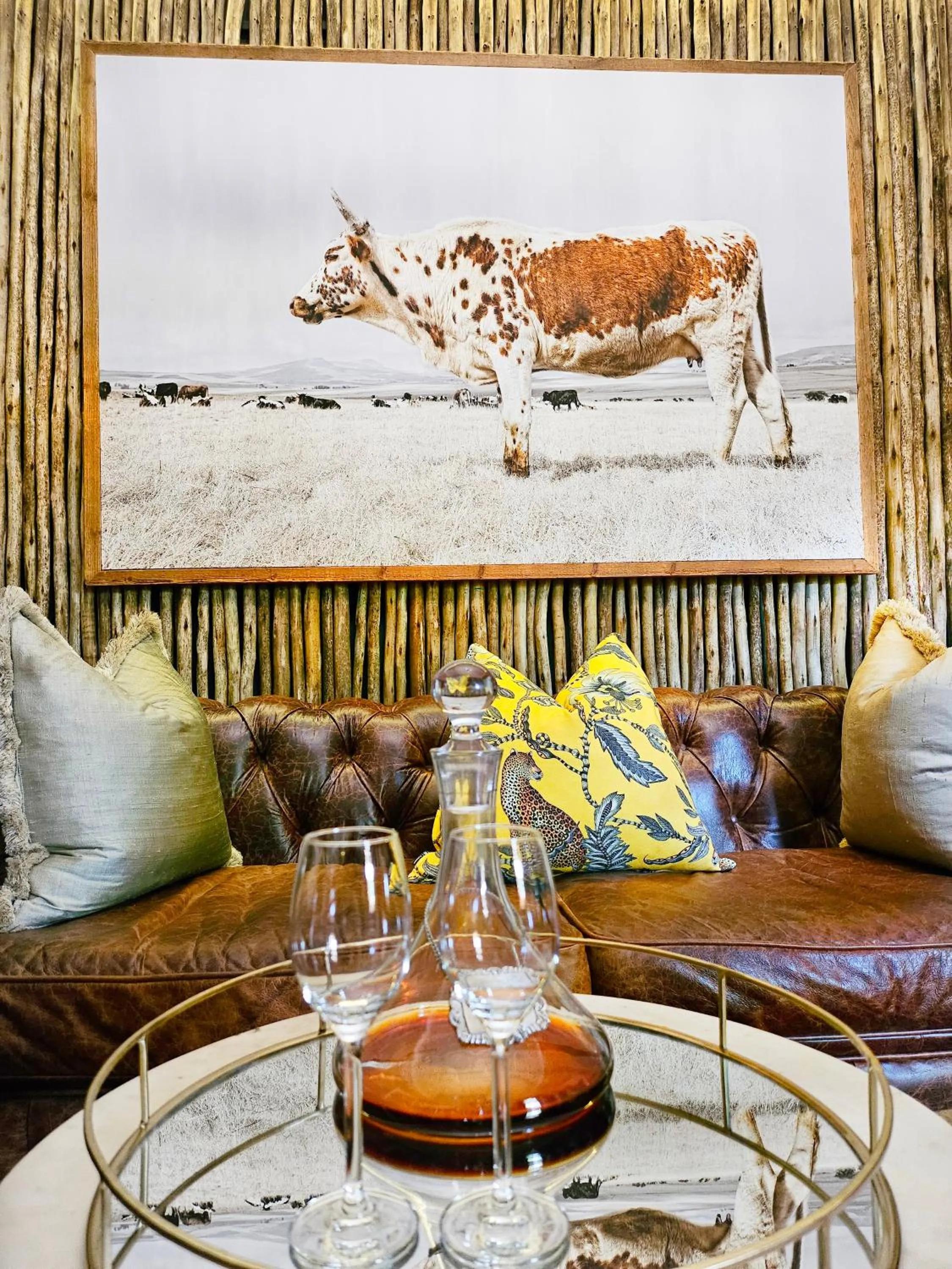 Seating area in The Residence