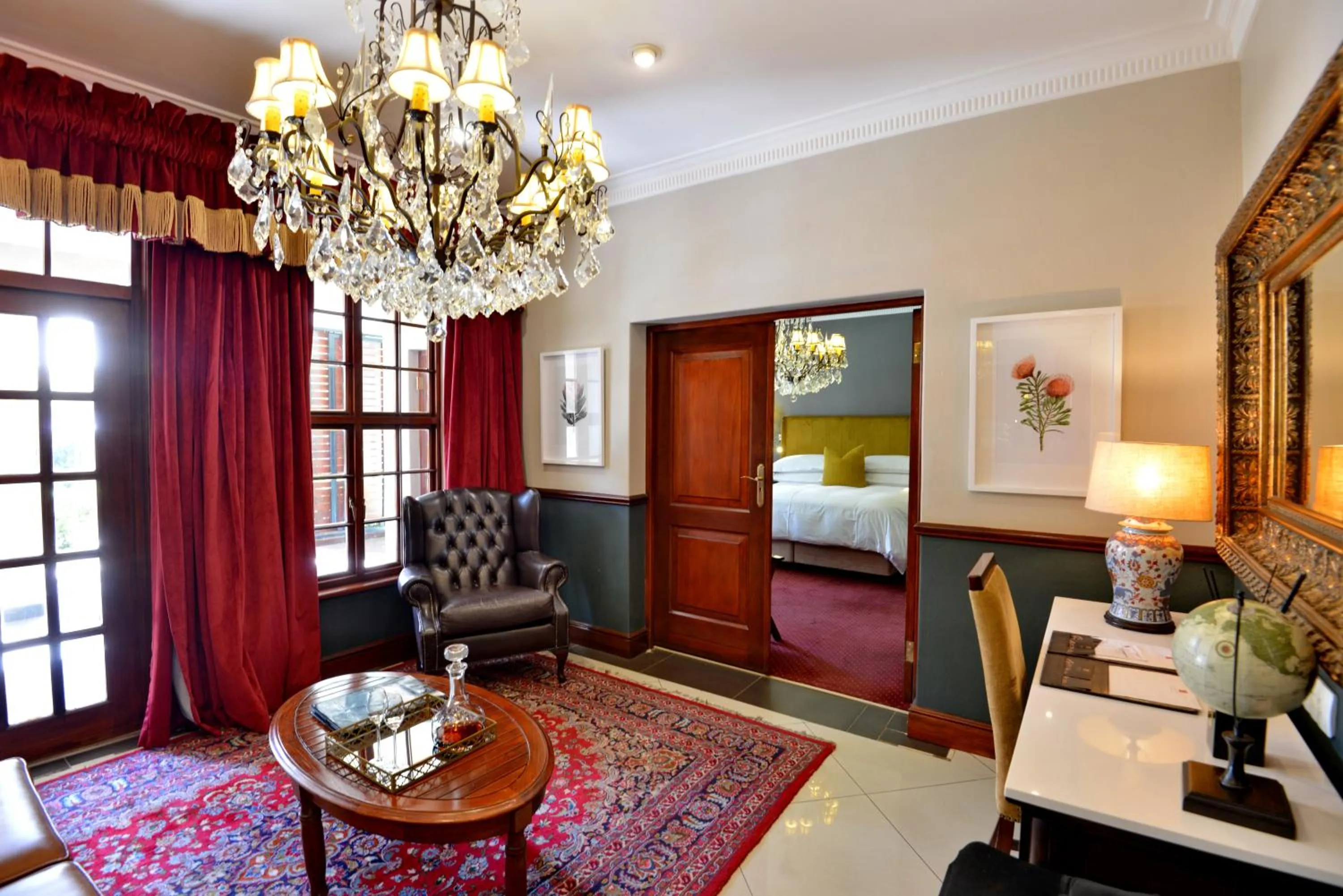 Seating area in The Residence