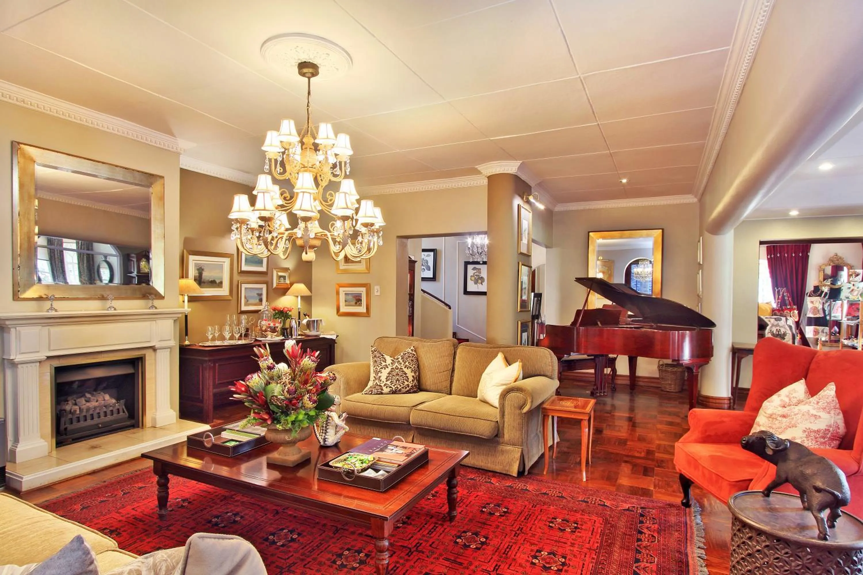 Communal lounge/ TV room in The Residence