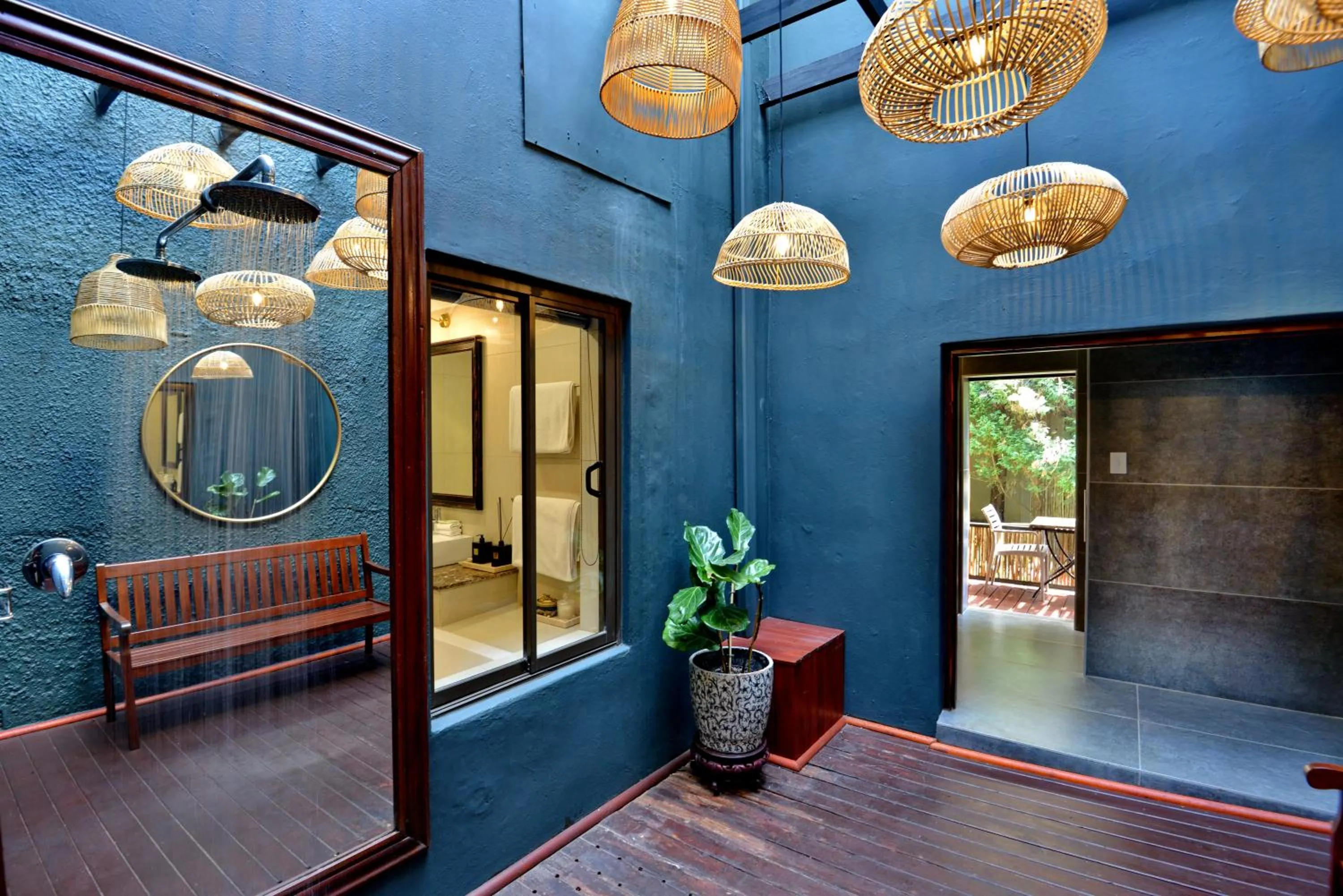 Shower in The Residence