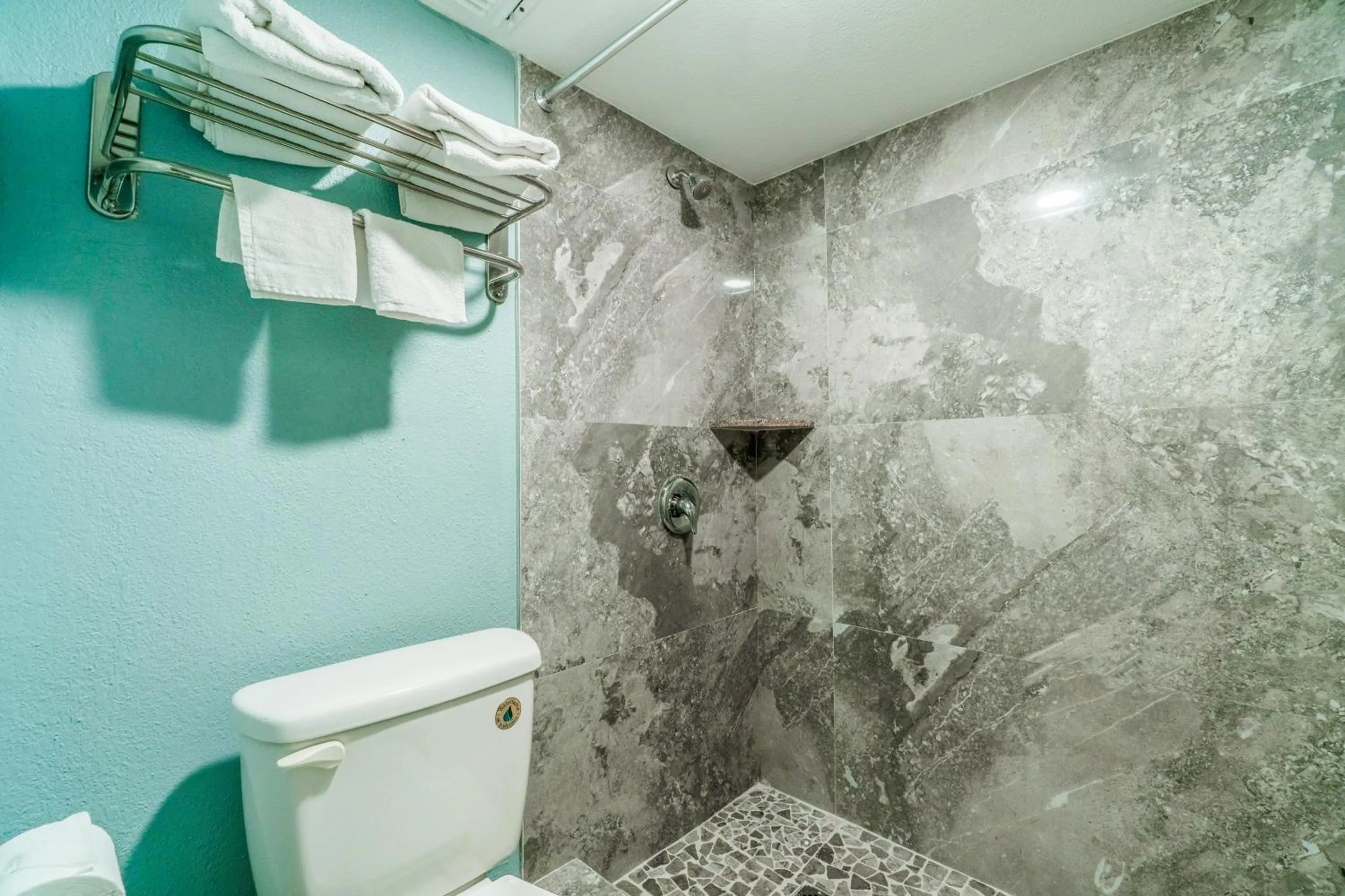 Bathroom in Lone Star Inn & Suites by OYO Harlingen TX