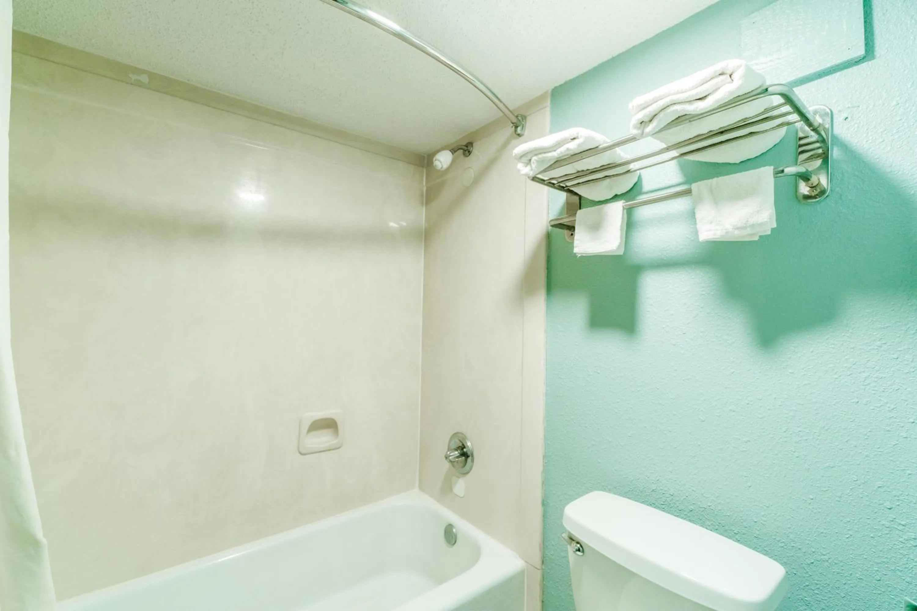 Bathroom in Lone Star Inn & Suites by OYO Harlingen TX