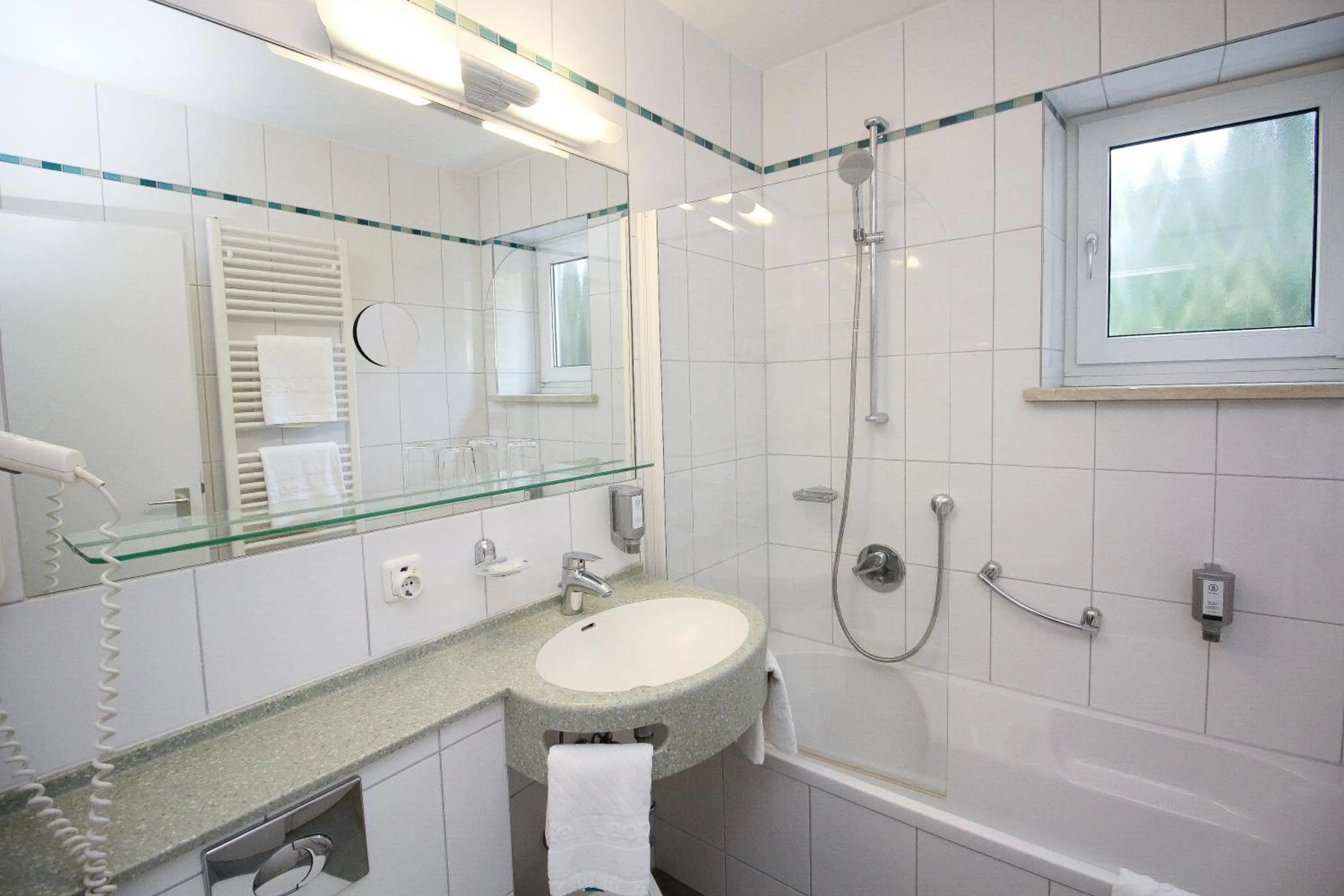 Bathroom in Hotel Leopold