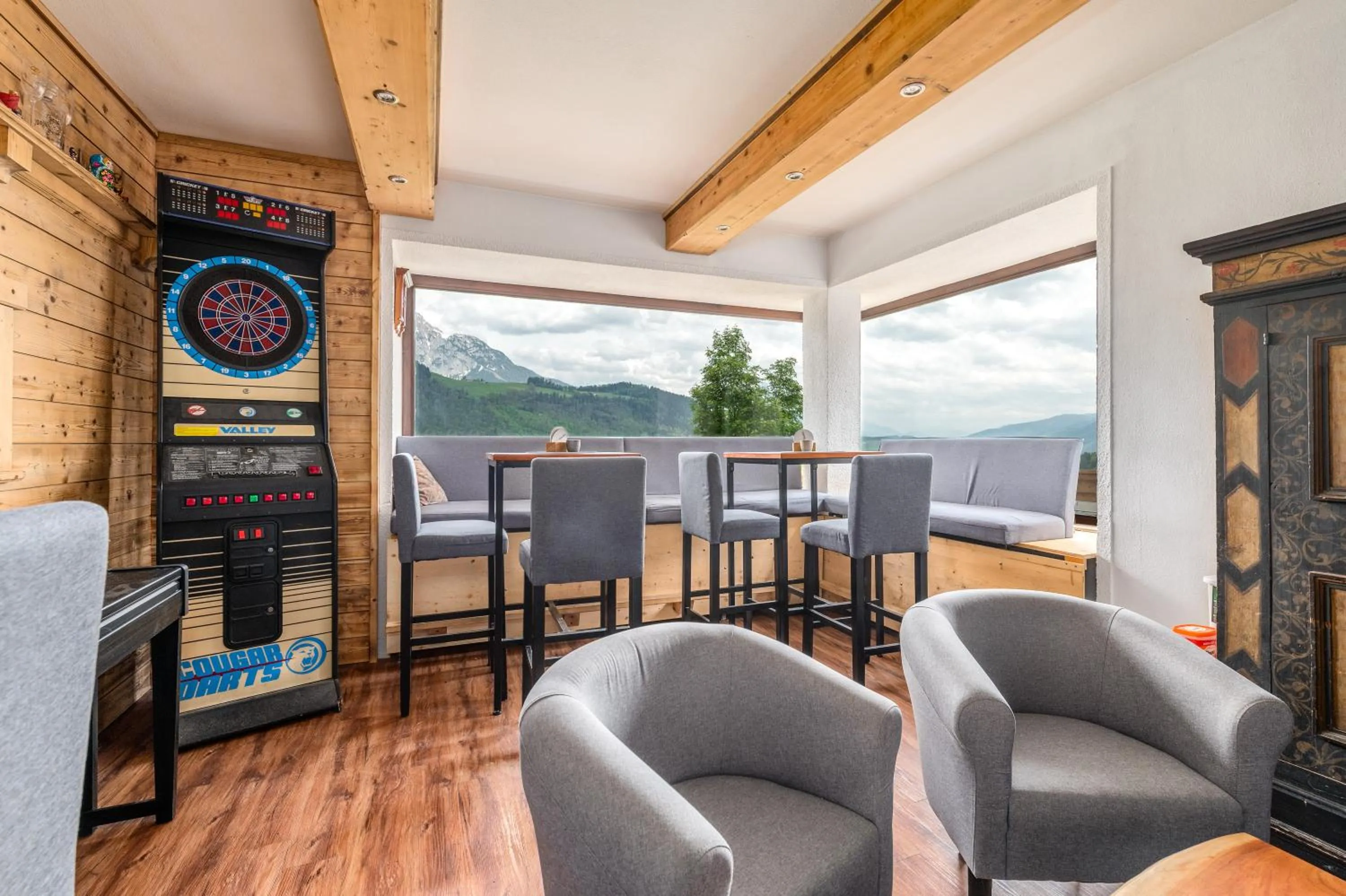 Lounge or bar in Panoramahotel Stocker