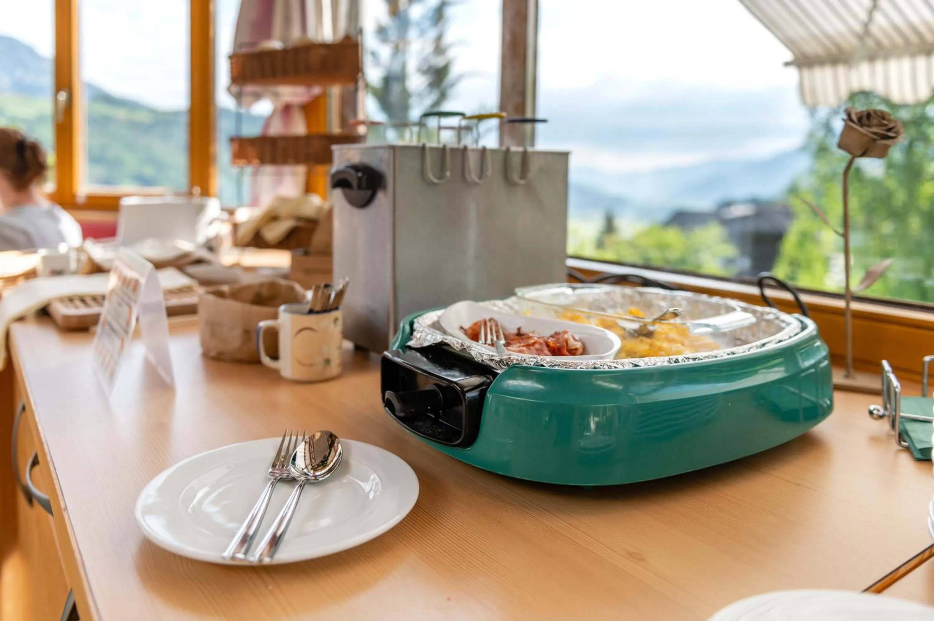 Food and drinks in Panoramahotel Stocker