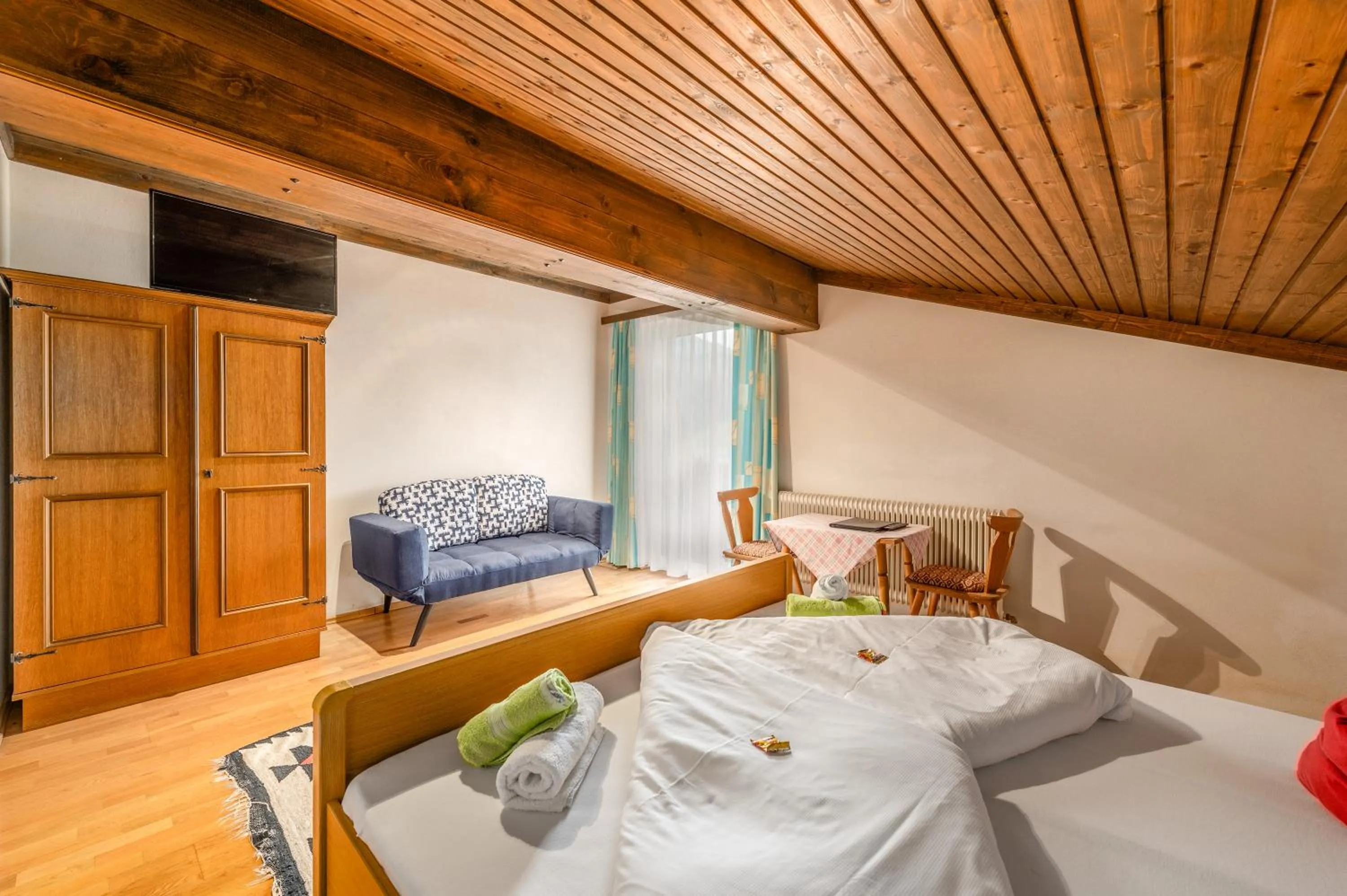 Photo of the whole room, Bed in Panoramahotel Stocker