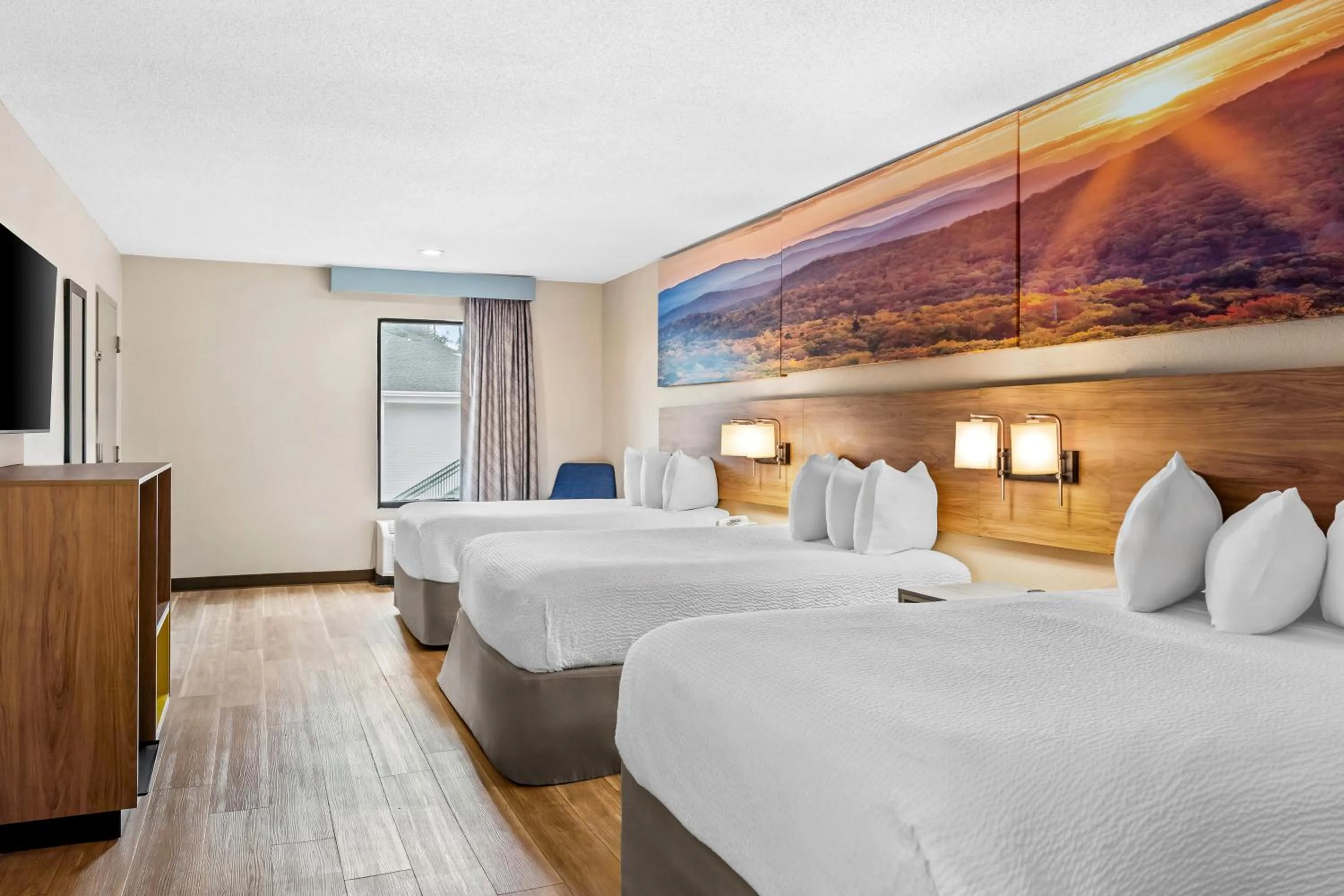 TV and multimedia, Bed in Days Inn by Wyndham Bainbridge