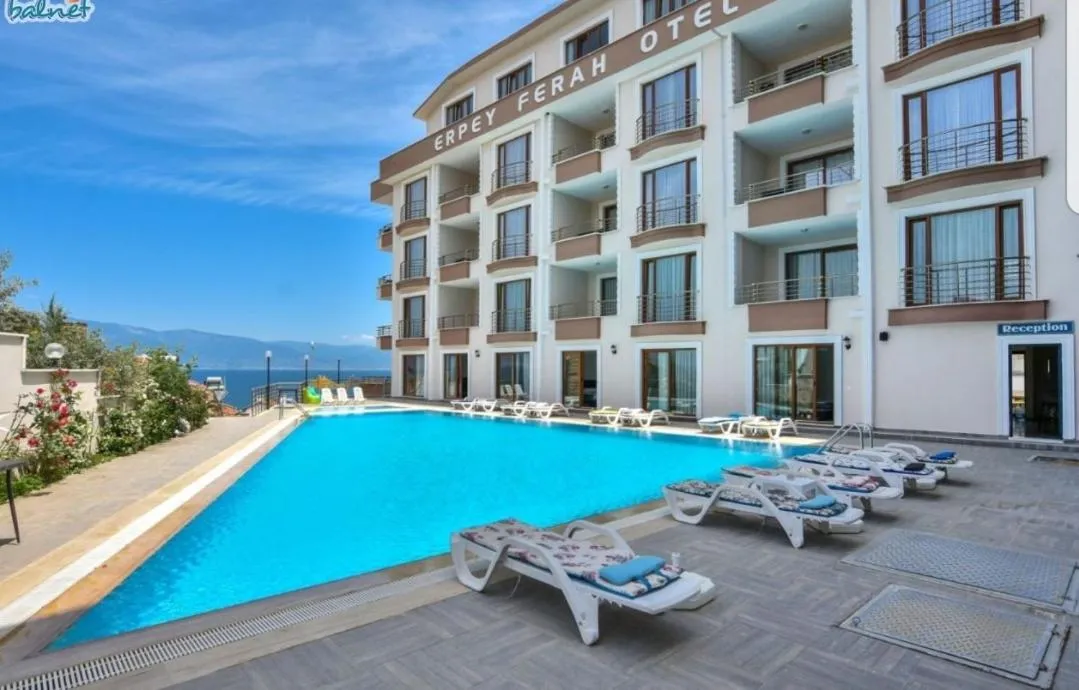 Property building in Erpey Ferah Apart Otel