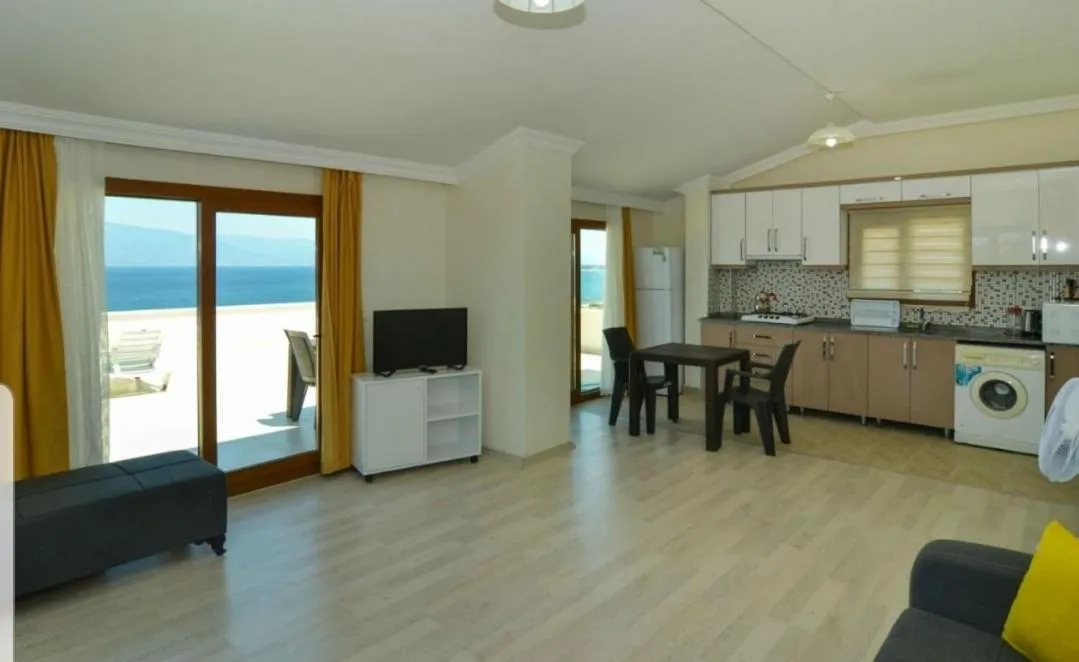 Living room in Erpey Ferah Apart Otel