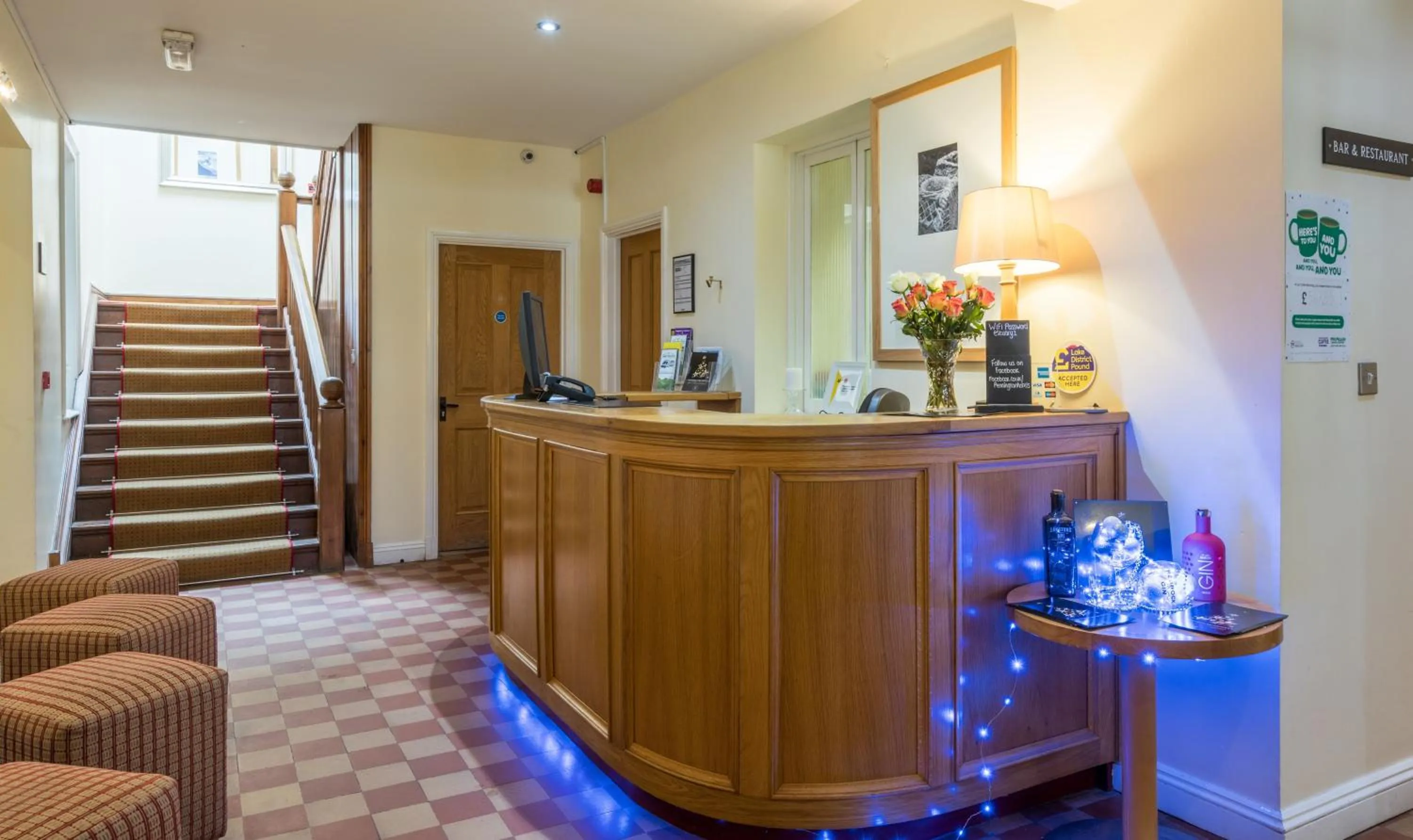 Lobby or reception in The Pennington Hotel