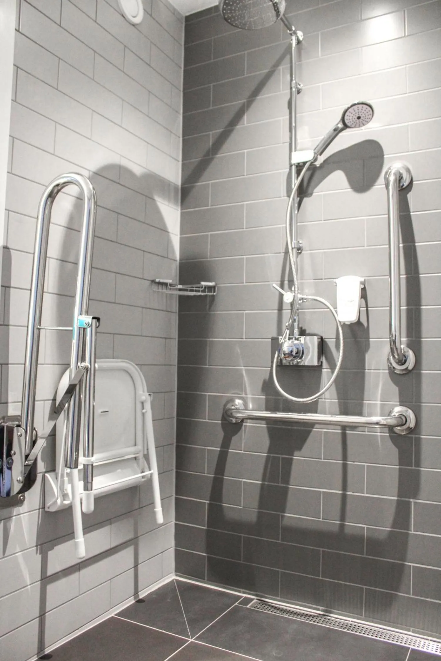 Shower in Holiday Inn Express - London Heathrow T4 by IHG