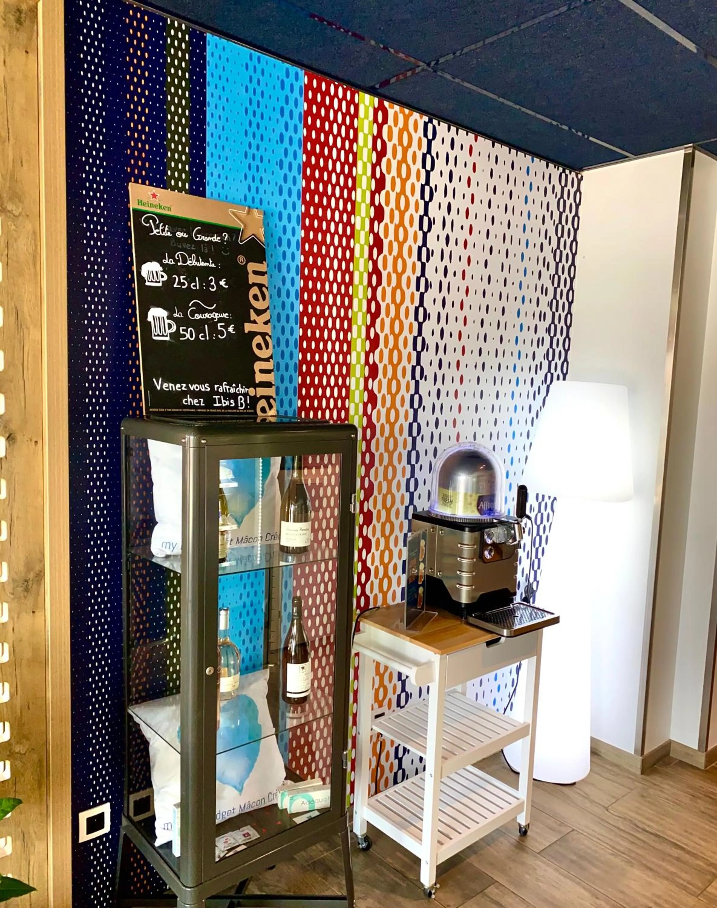 On site in ibis Budget Mâcon Crêches