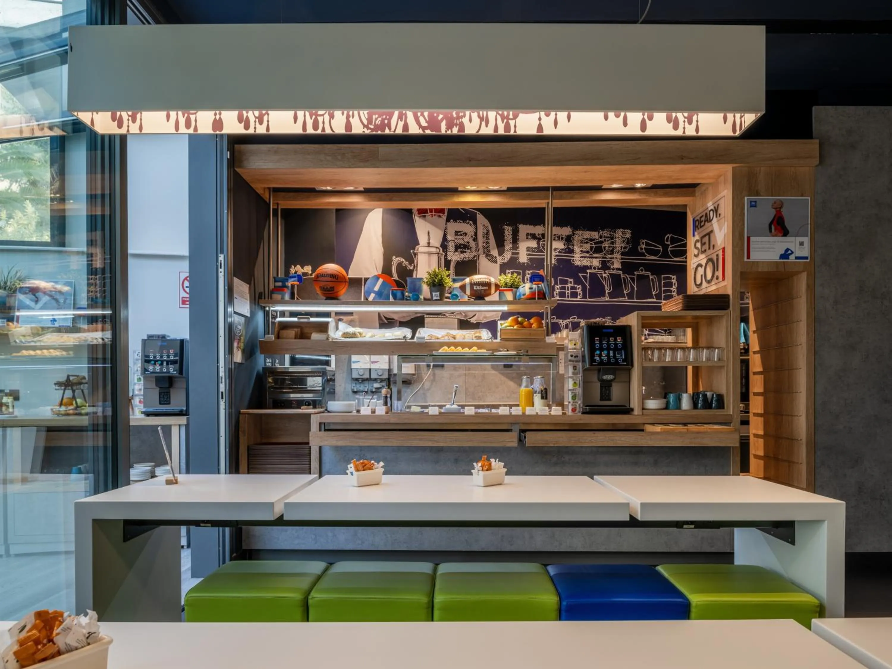 Continental breakfast in Ibis Budget Madrid Centro Lavapies