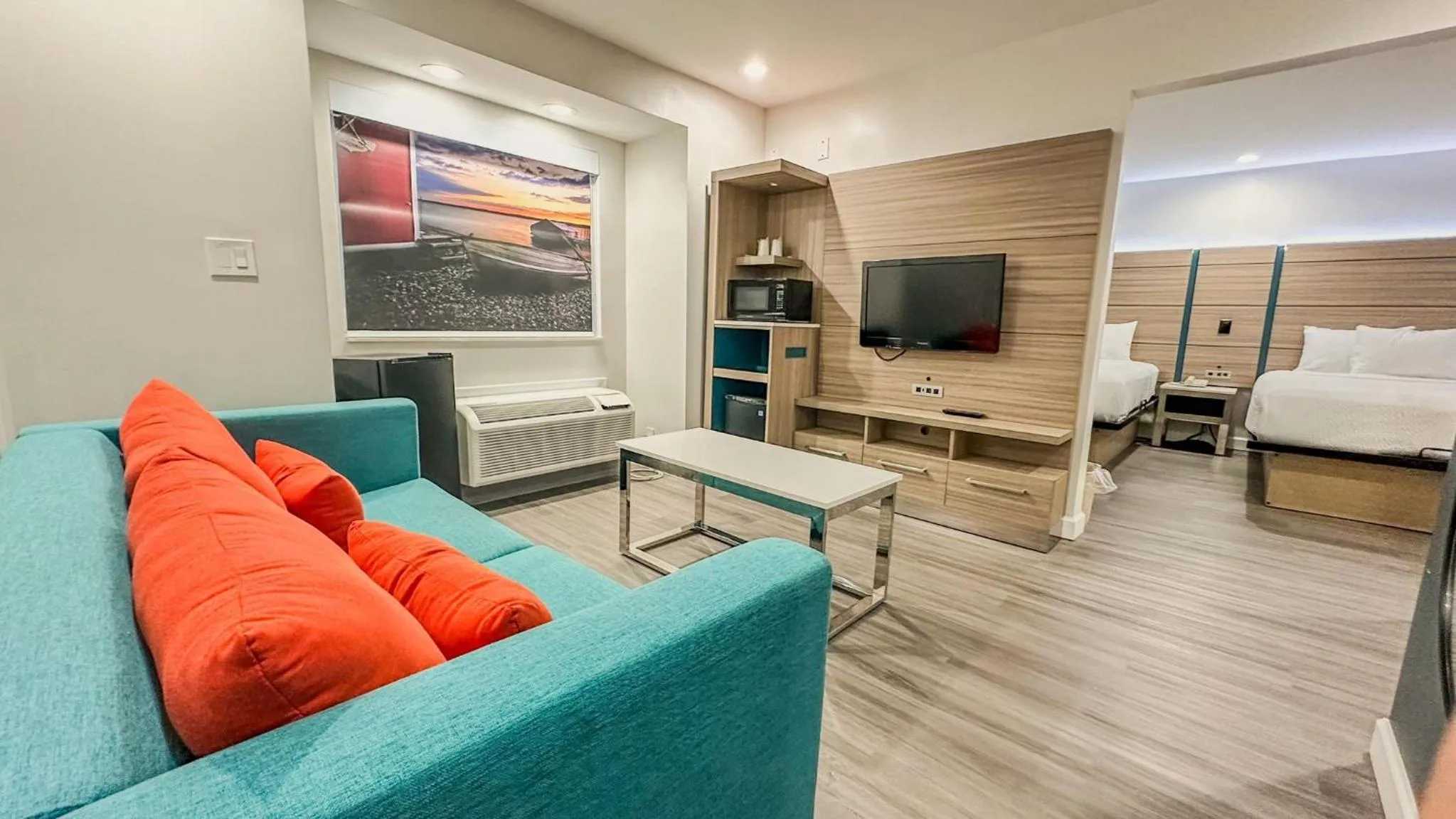 Bed in Microtel Inn by Wyndham Henrietta