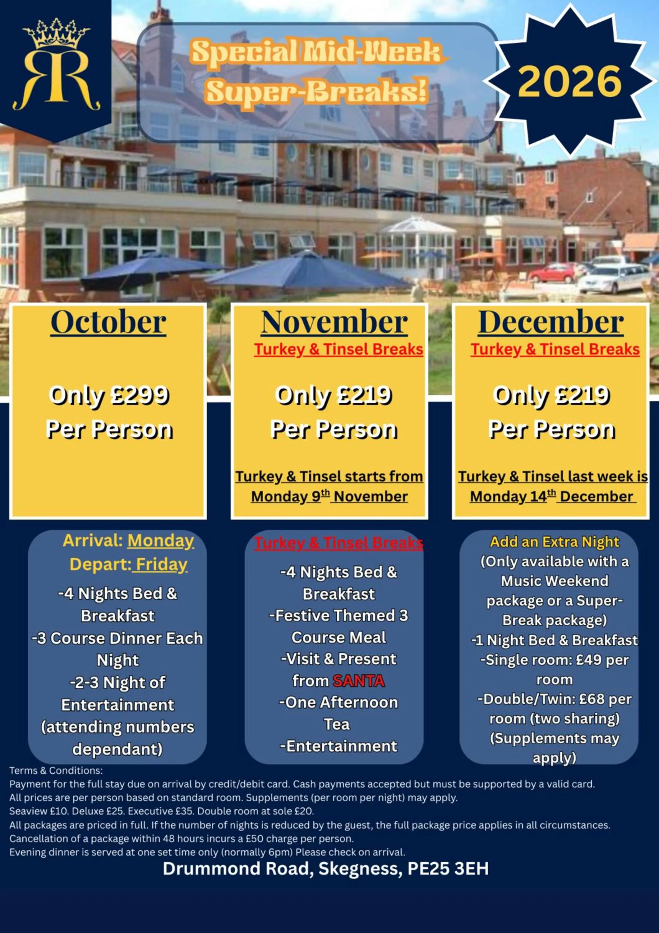 Property logo or sign in Skegness The Royal Hotel